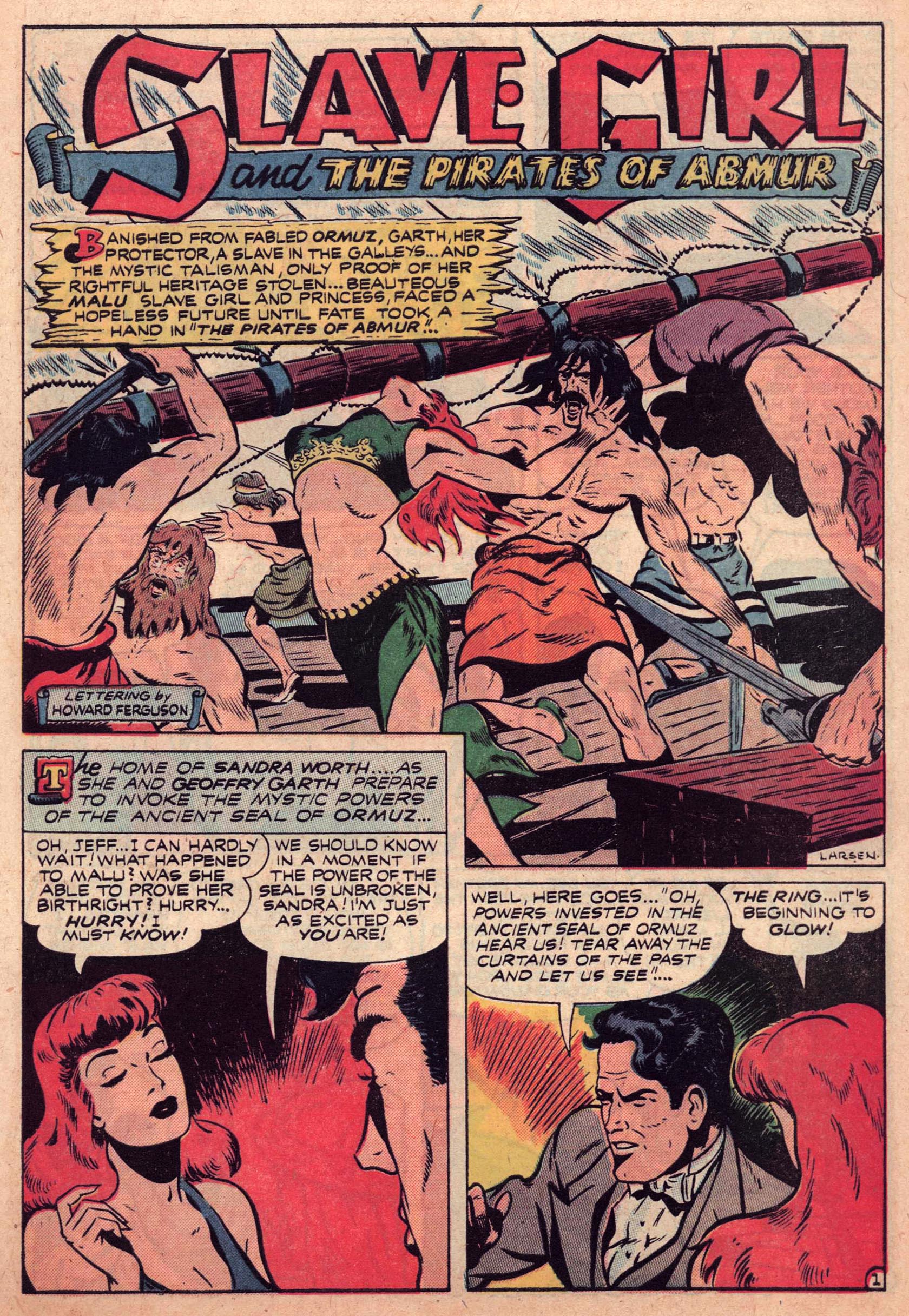 Slave Girl Comics #2, page 3. Public domain. Source: https://commons.wikimedia.org/wiki/File%3ASlaveGirlComics0203.jpg