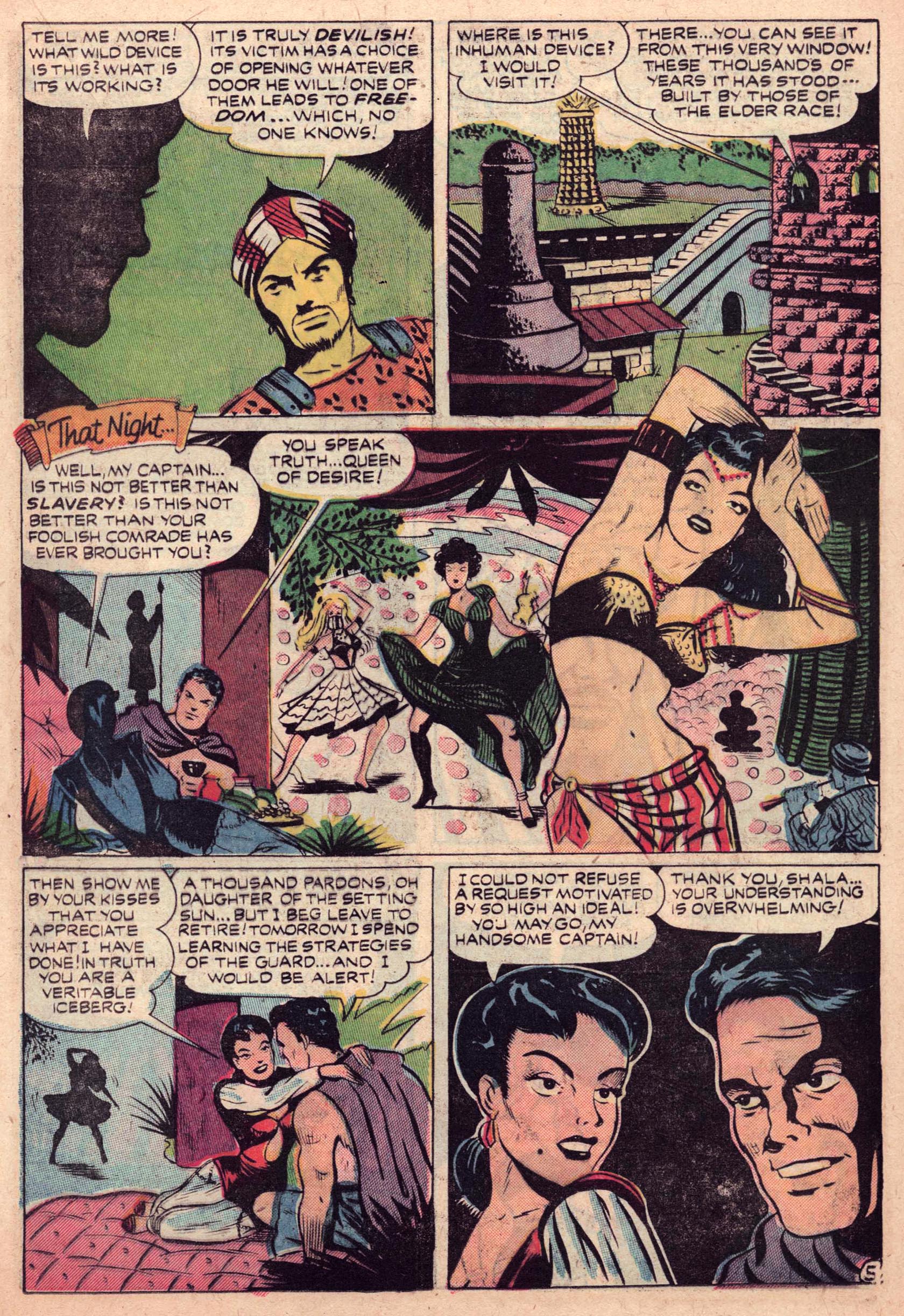 Slave Girl Comics #2, page 23. Public domain. Source: https://commons.wikimedia.org/wiki/File%3ASlaveGirlComics02023.jpg
