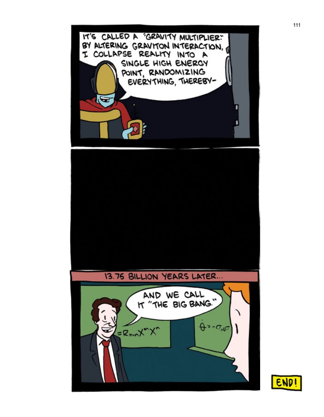 SCIENCE: Ruining Everything Since 1543 by Zach Weinersmith (SMBC), page 118. CC BY-NC 3.0.