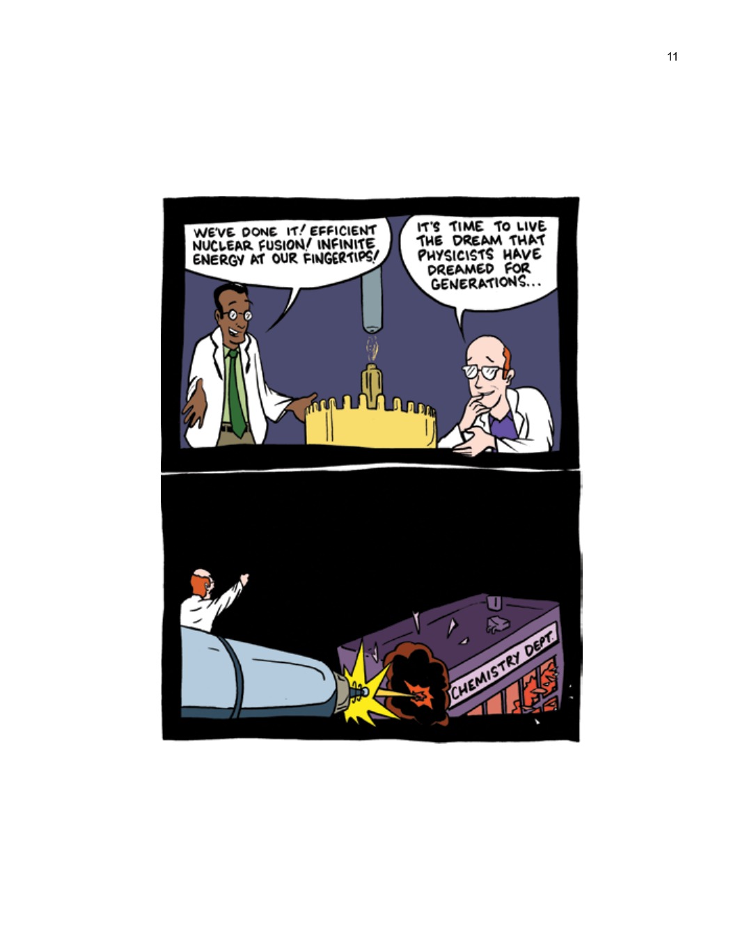 SCIENCE: Ruining Everything Since 1543 by Zach Weinersmith (SMBC), page 18. CC BY-NC 3.0.