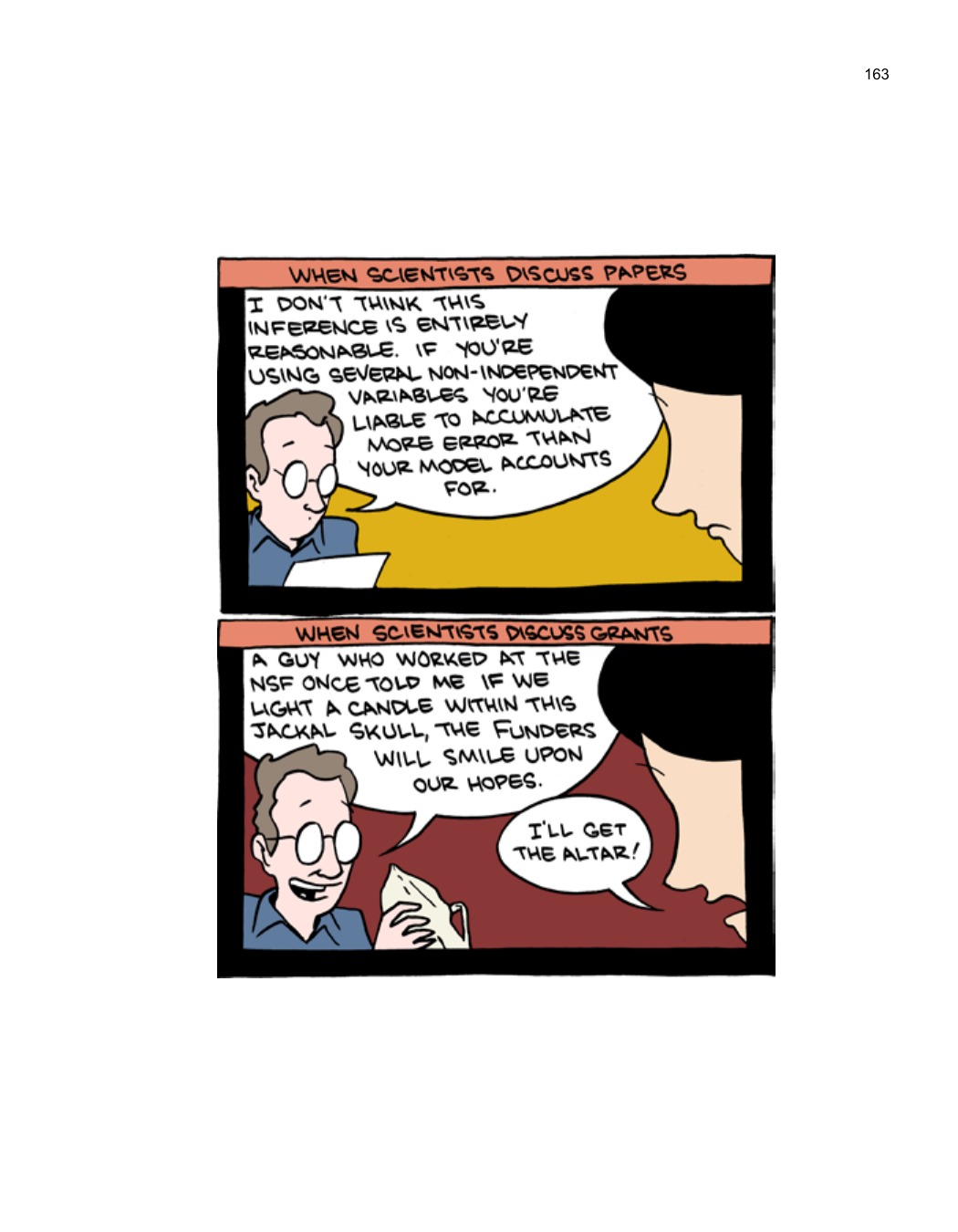 SCIENCE: Ruining Everything Since 1543 by Zach Weinersmith (SMBC), page 170. CC BY-NC 3.0.