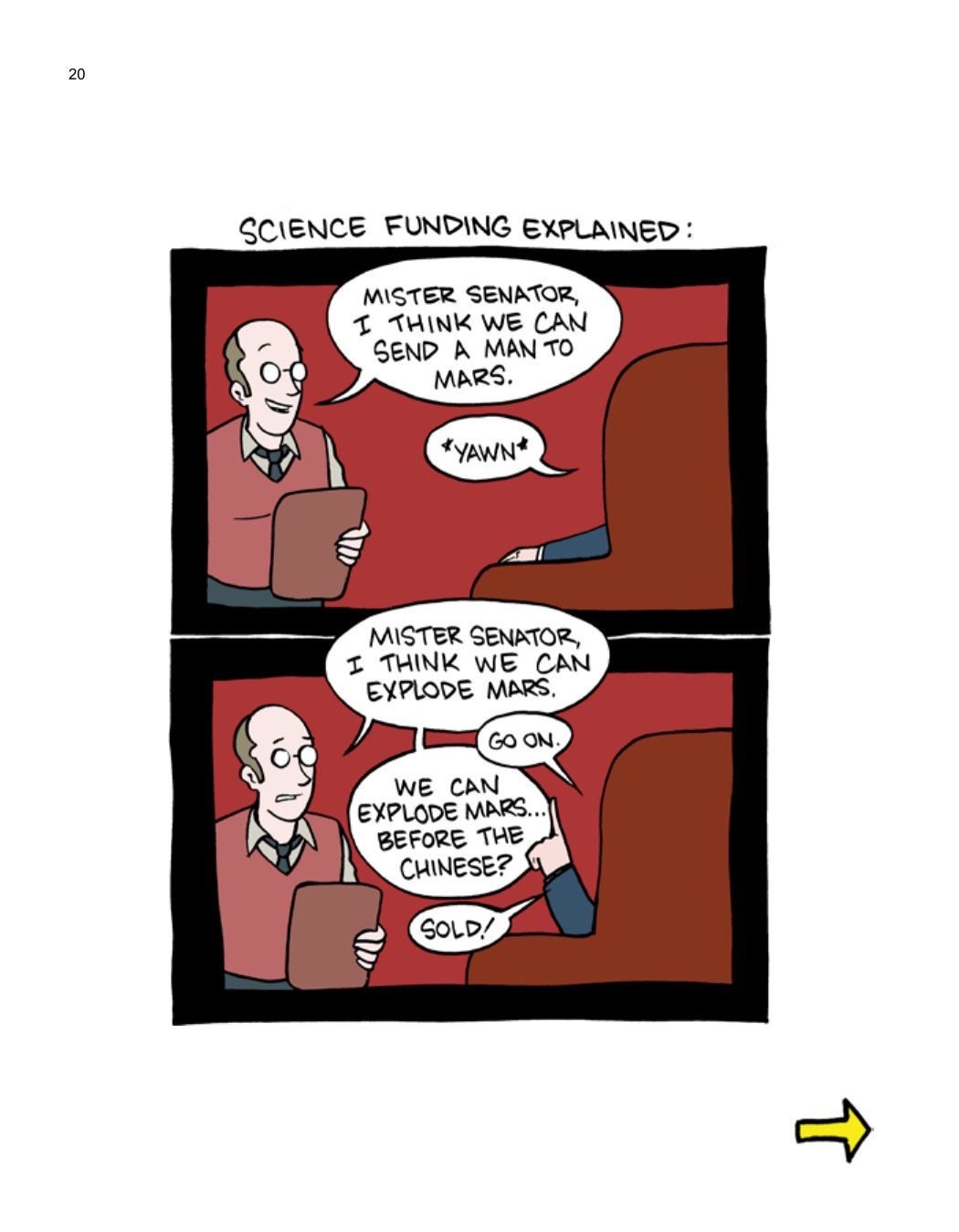 SCIENCE: Ruining Everything Since 1543 by Zach Weinersmith (SMBC), page 27. CC BY-NC 3.0.