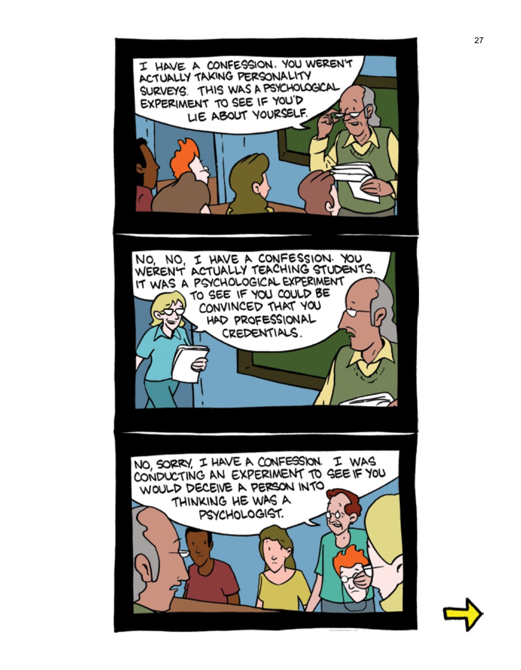 SCIENCE: Ruining Everything Since 1543 by Zach Weinersmith (SMBC), page 34. CC BY-NC 3.0.
