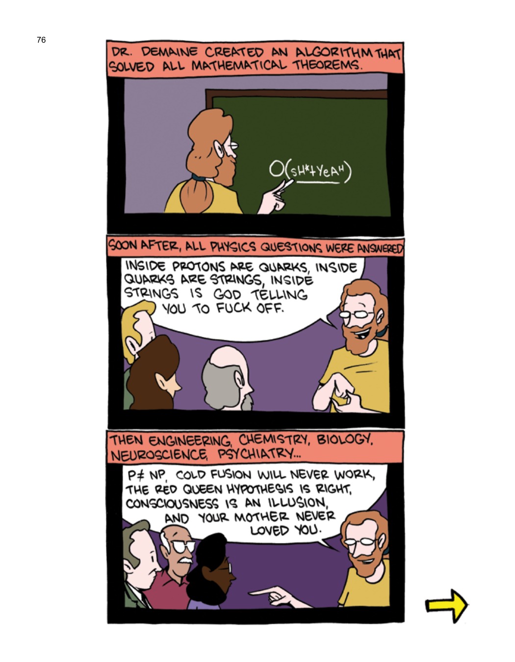 SCIENCE: Ruining Everything Since 1543 by Zach Weinersmith (SMBC), page 83. CC BY-NC 3.0.