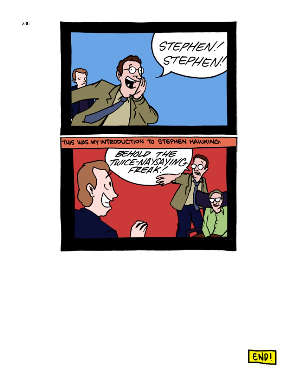 SCIENCE: Ruining Everything Since 1543 by Zach Weinersmith (SMBC), page 243. CC BY-NC 3.0.