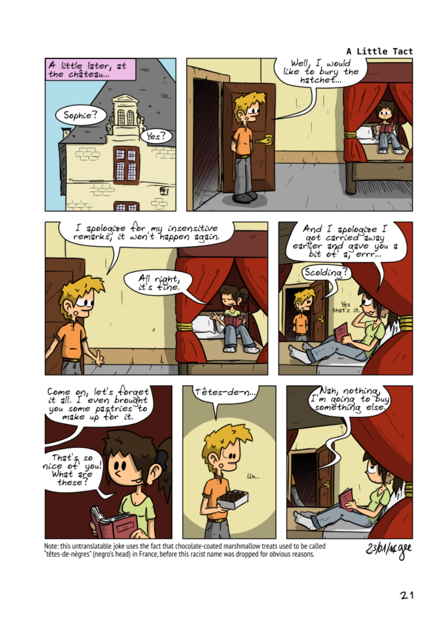 The Unnecessary Adventures of Superfluous, page 20. The Unnecessary Adventures of Superfluous by Gee, CC BY-SA 2.0 France. https://editions.ptilouk.net/superfluous/