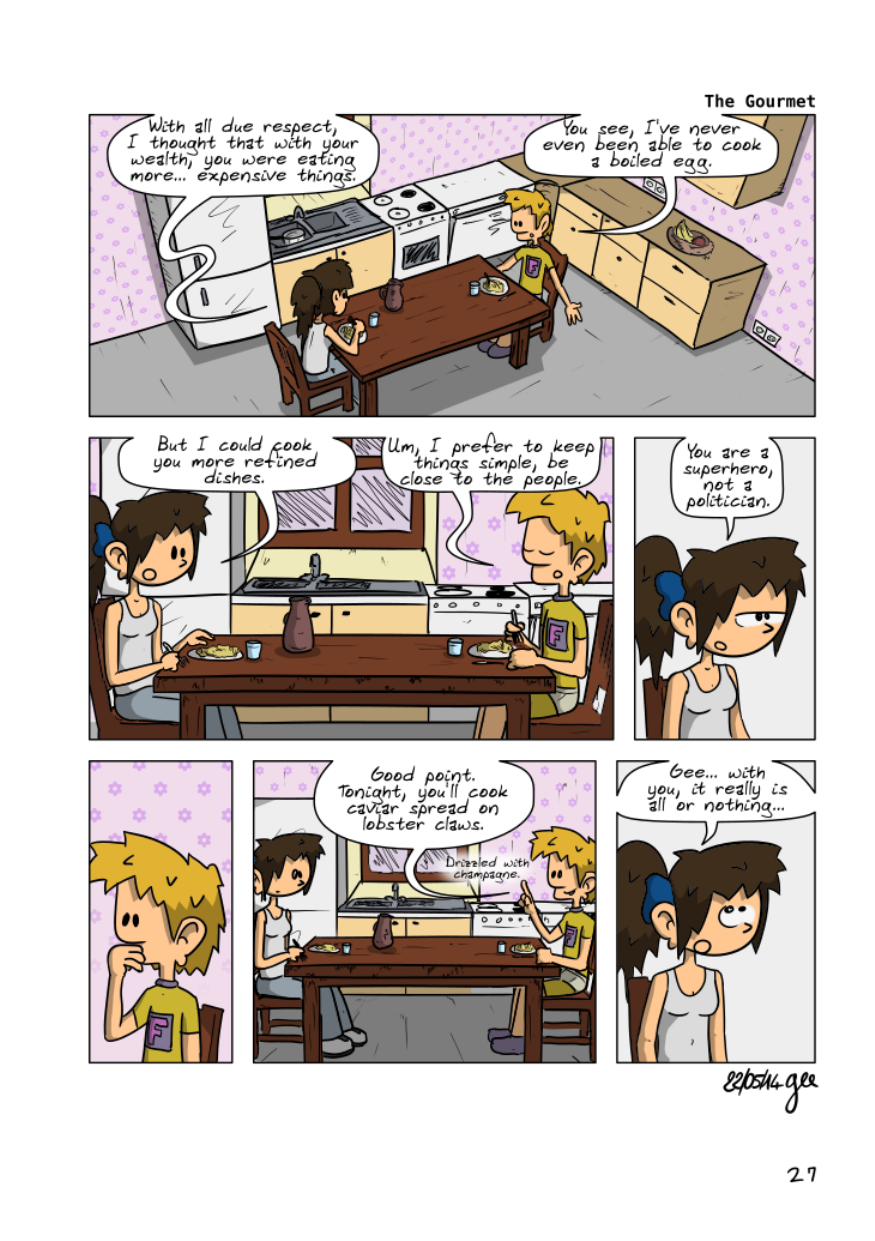 The Unnecessary Adventures of Superfluous, page 26. The Unnecessary Adventures of Superfluous by Gee, CC BY-SA 2.0 France. https://editions.ptilouk.net/superfluous/