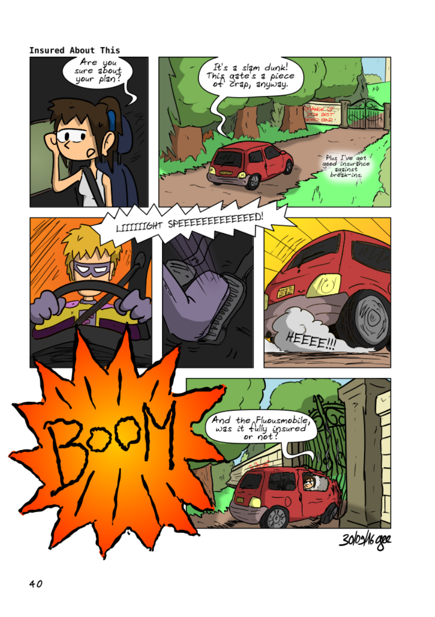 The Unnecessary Adventures of Superfluous, page 39. The Unnecessary Adventures of Superfluous by Gee, CC BY-SA 2.0 France. https://editions.ptilouk.net/superfluous/