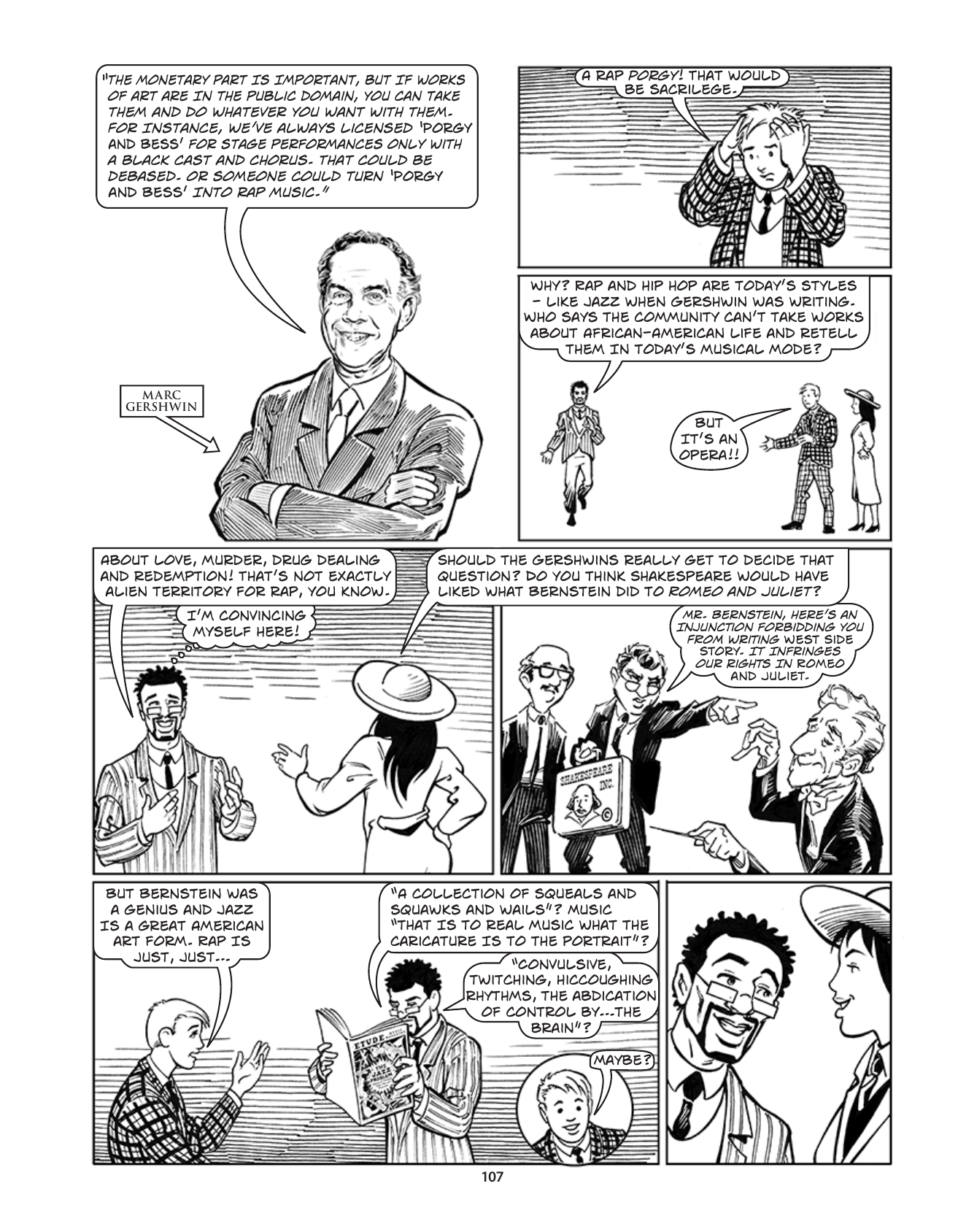Theft! A History of Music, page 110. Theft! A History of Music by James Boyle and Jennifer Jenkins, CC BY-NC-SA. Duke Center for the Study of the Public Domain. https://cspd.law.duke.edu/musiccomic/download/