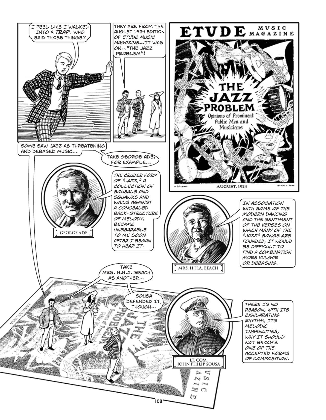 Theft! A History of Music, page 111. Theft! A History of Music by James Boyle and Jennifer Jenkins, CC BY-NC-SA. Duke Center for the Study of the Public Domain. https://cspd.law.duke.edu/musiccomic/download/