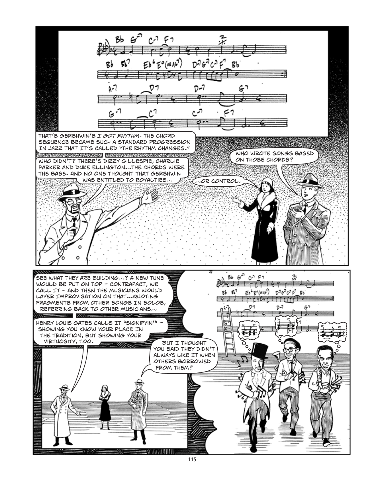 Theft! A History of Music, page 118. Theft! A History of Music by James Boyle and Jennifer Jenkins, CC BY-NC-SA. Duke Center for the Study of the Public Domain. https://cspd.law.duke.edu/musiccomic/download/