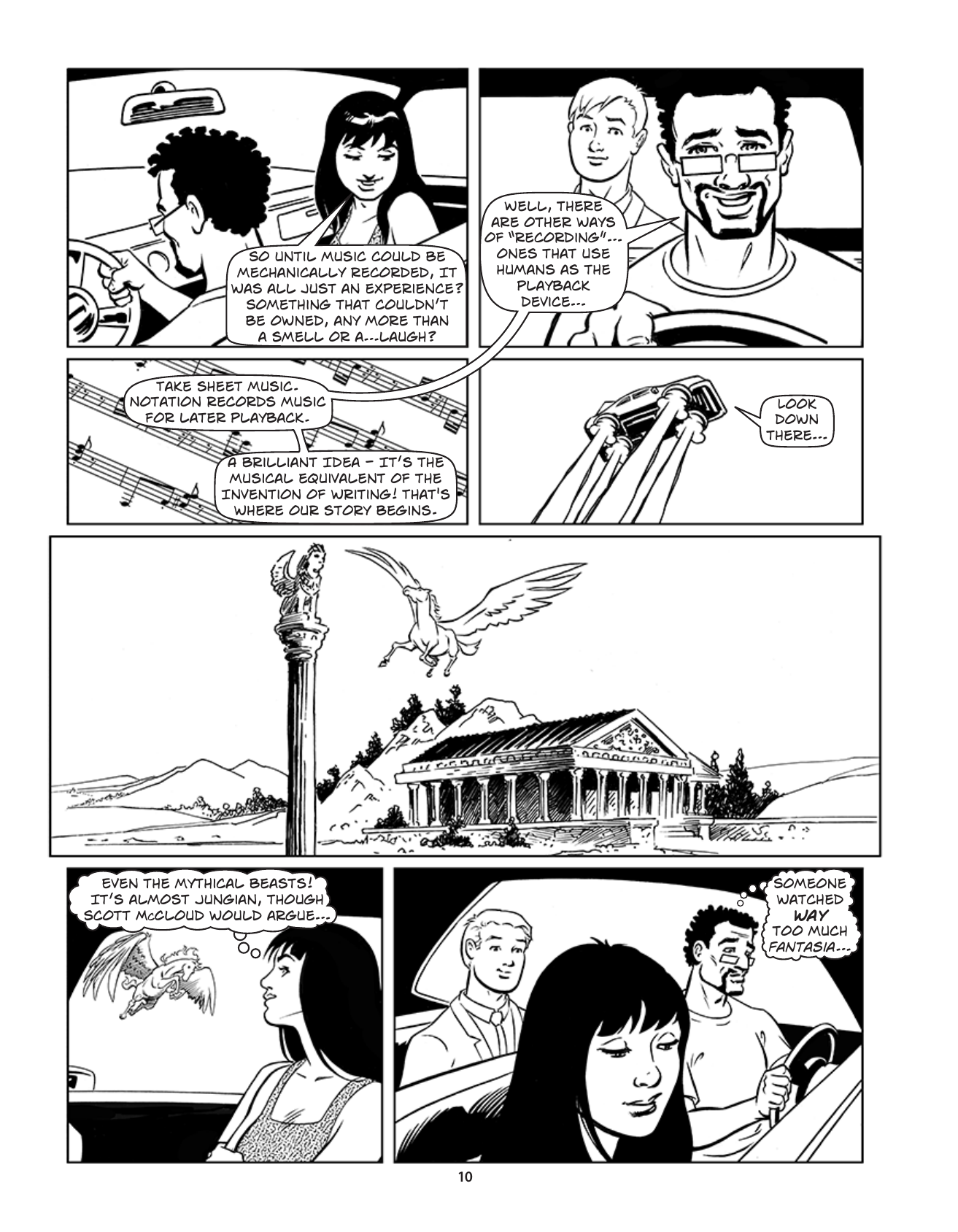 Theft! A History of Music, page 13. Theft! A History of Music by James Boyle and Jennifer Jenkins, CC BY-NC-SA. Duke Center for the Study of the Public Domain. https://cspd.law.duke.edu/musiccomic/download/