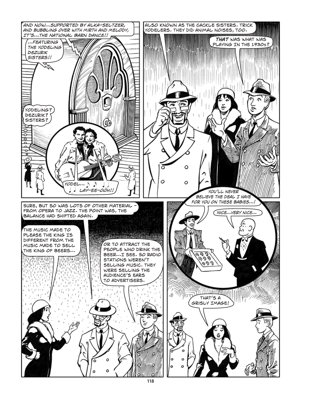 Theft! A History of Music, page 121. Theft! A History of Music by James Boyle and Jennifer Jenkins, CC BY-NC-SA. Duke Center for the Study of the Public Domain. https://cspd.law.duke.edu/musiccomic/download/