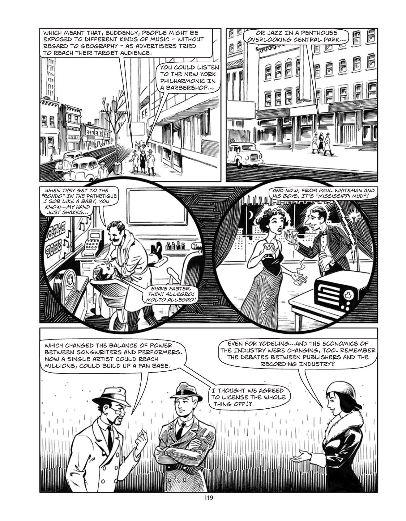 Theft! A History of Music, page 122. Theft! A History of Music by James Boyle and Jennifer Jenkins, CC BY-NC-SA. Duke Center for the Study of the Public Domain. https://cspd.law.duke.edu/musiccomic/download/