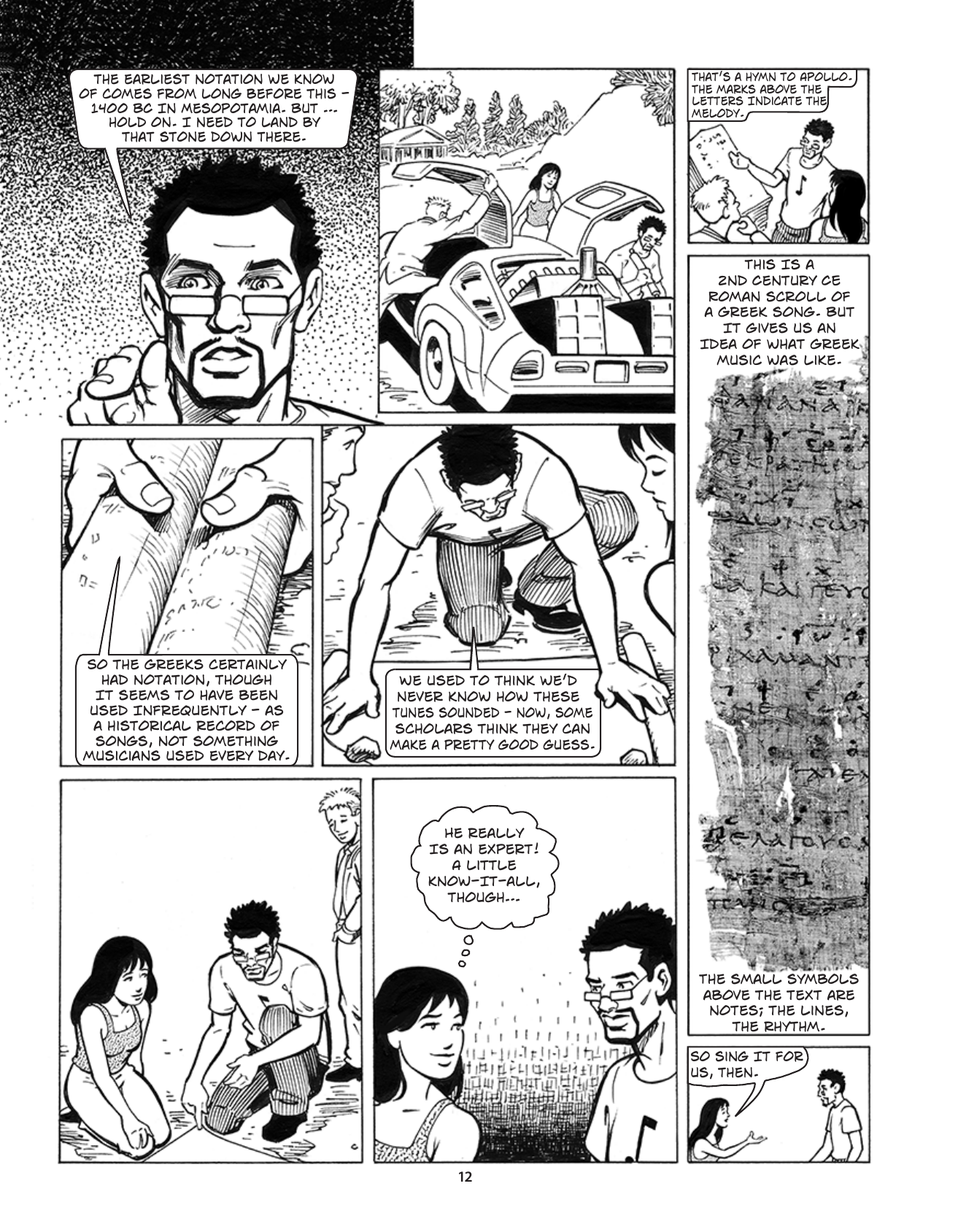 Theft! A History of Music, page 15. Theft! A History of Music by James Boyle and Jennifer Jenkins, CC BY-NC-SA. Duke Center for the Study of the Public Domain. https://cspd.law.duke.edu/musiccomic/download/