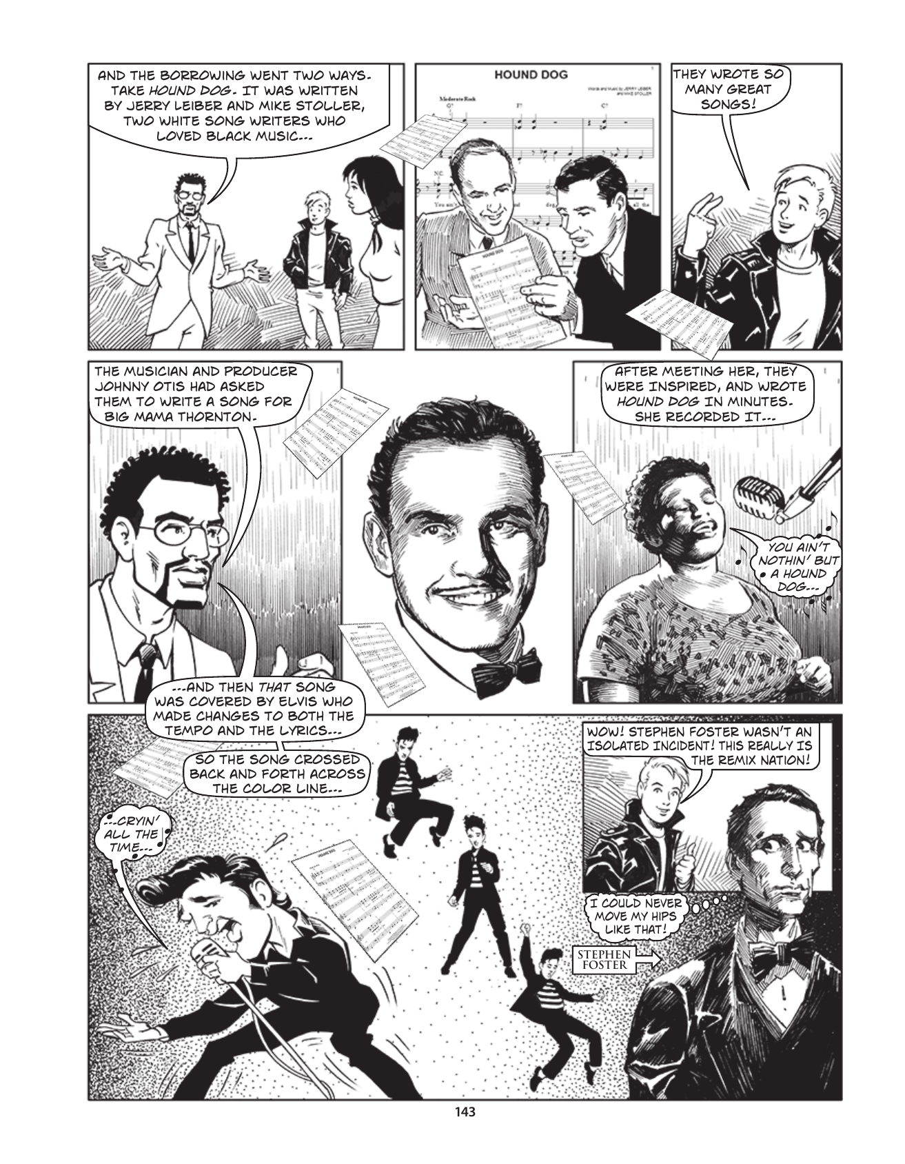 Theft! A History of Music, page 146. Theft! A History of Music by James Boyle and Jennifer Jenkins, CC BY-NC-SA. Duke Center for the Study of the Public Domain. https://cspd.law.duke.edu/musiccomic/download/