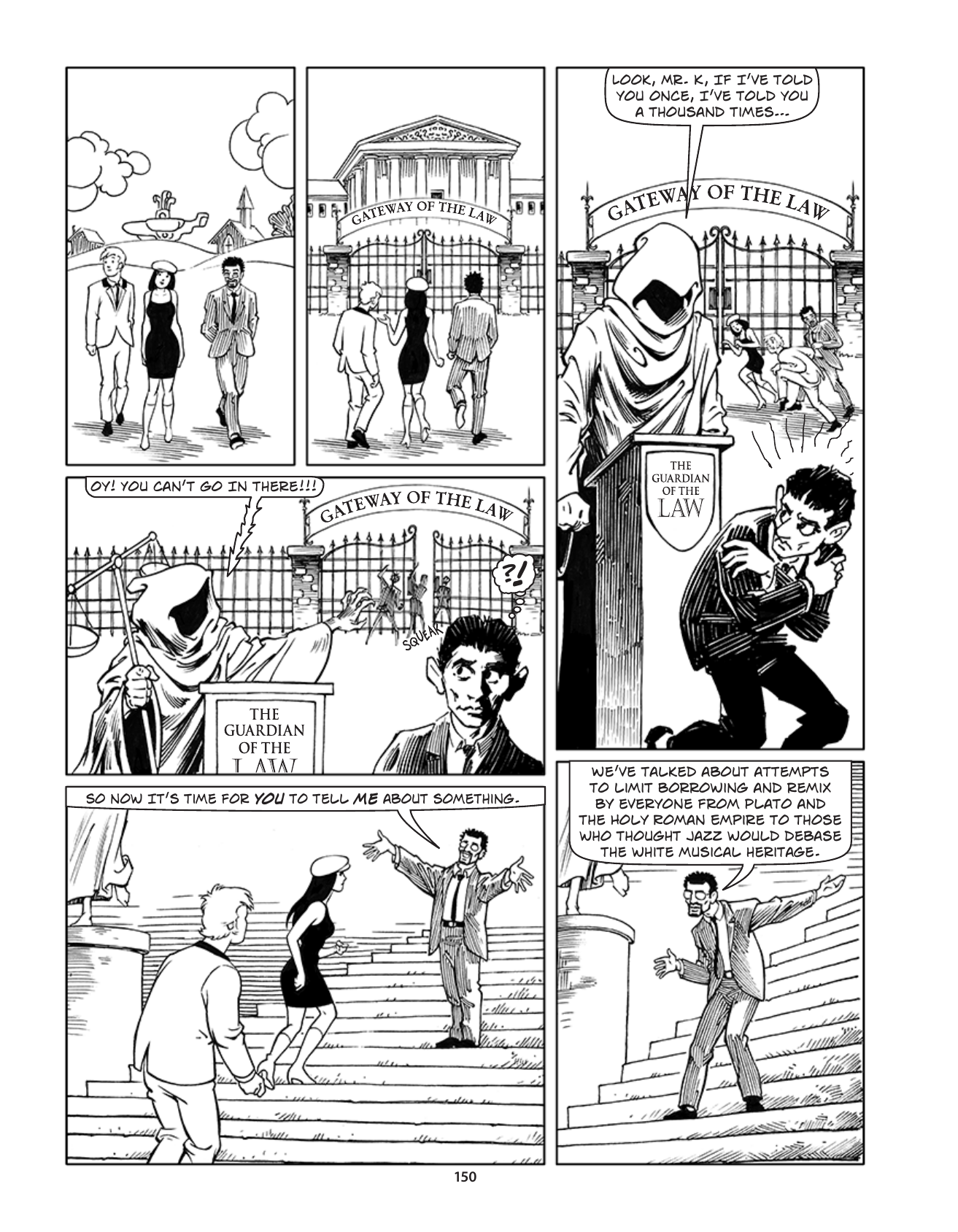 Theft! A History of Music, page 153. Theft! A History of Music by James Boyle and Jennifer Jenkins, CC BY-NC-SA. Duke Center for the Study of the Public Domain. https://cspd.law.duke.edu/musiccomic/download/