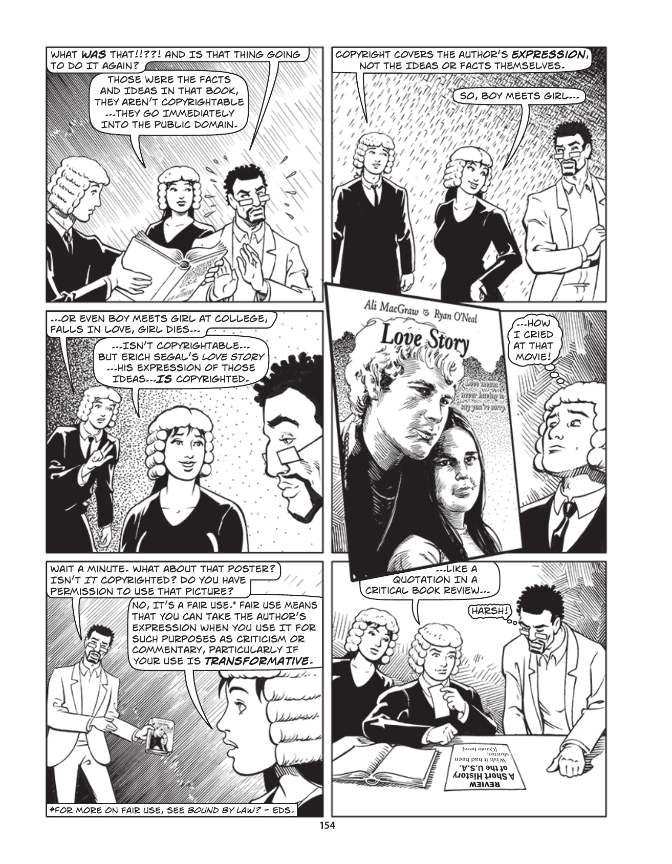 Theft! A History of Music, page 157. Theft! A History of Music by James Boyle and Jennifer Jenkins, CC BY-NC-SA. Duke Center for the Study of the Public Domain. https://cspd.law.duke.edu/musiccomic/download/