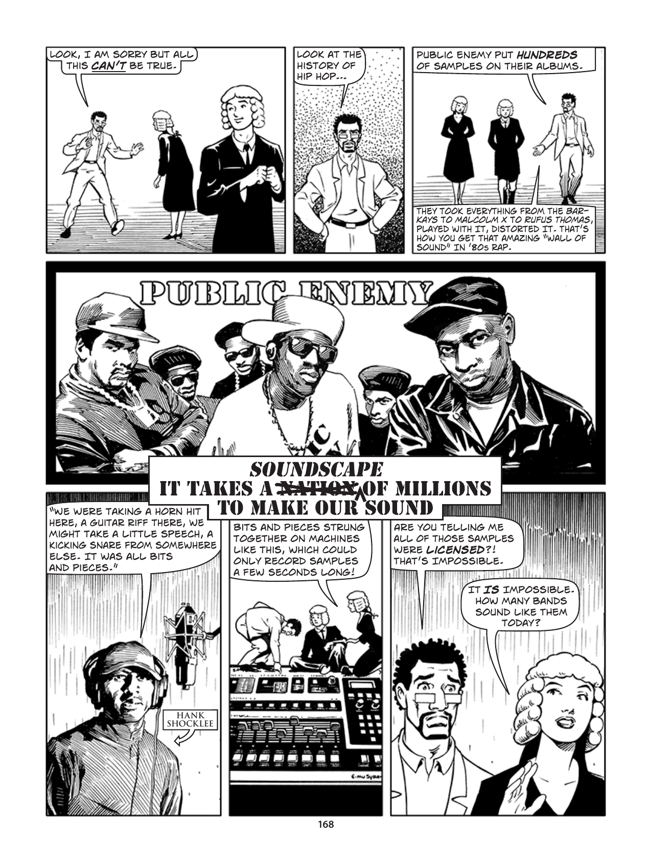 Theft! A History of Music, page 171. Theft! A History of Music by James Boyle and Jennifer Jenkins, CC BY-NC-SA. Duke Center for the Study of the Public Domain. https://cspd.law.duke.edu/musiccomic/download/