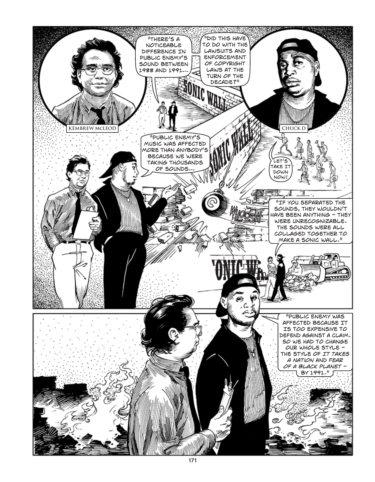 Theft! A History of Music, page 174. Theft! A History of Music by James Boyle and Jennifer Jenkins, CC BY-NC-SA. Duke Center for the Study of the Public Domain. https://cspd.law.duke.edu/musiccomic/download/
