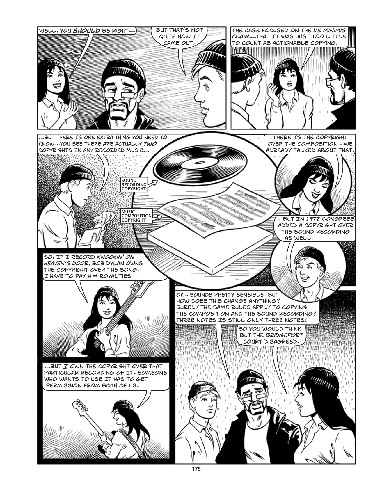 Theft! A History of Music, page 178. Theft! A History of Music by James Boyle and Jennifer Jenkins, CC BY-NC-SA. Duke Center for the Study of the Public Domain. https://cspd.law.duke.edu/musiccomic/download/