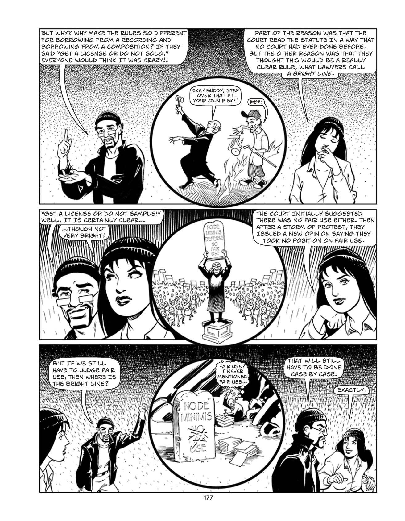 Theft! A History of Music, page 180. Theft! A History of Music by James Boyle and Jennifer Jenkins, CC BY-NC-SA. Duke Center for the Study of the Public Domain. https://cspd.law.duke.edu/musiccomic/download/