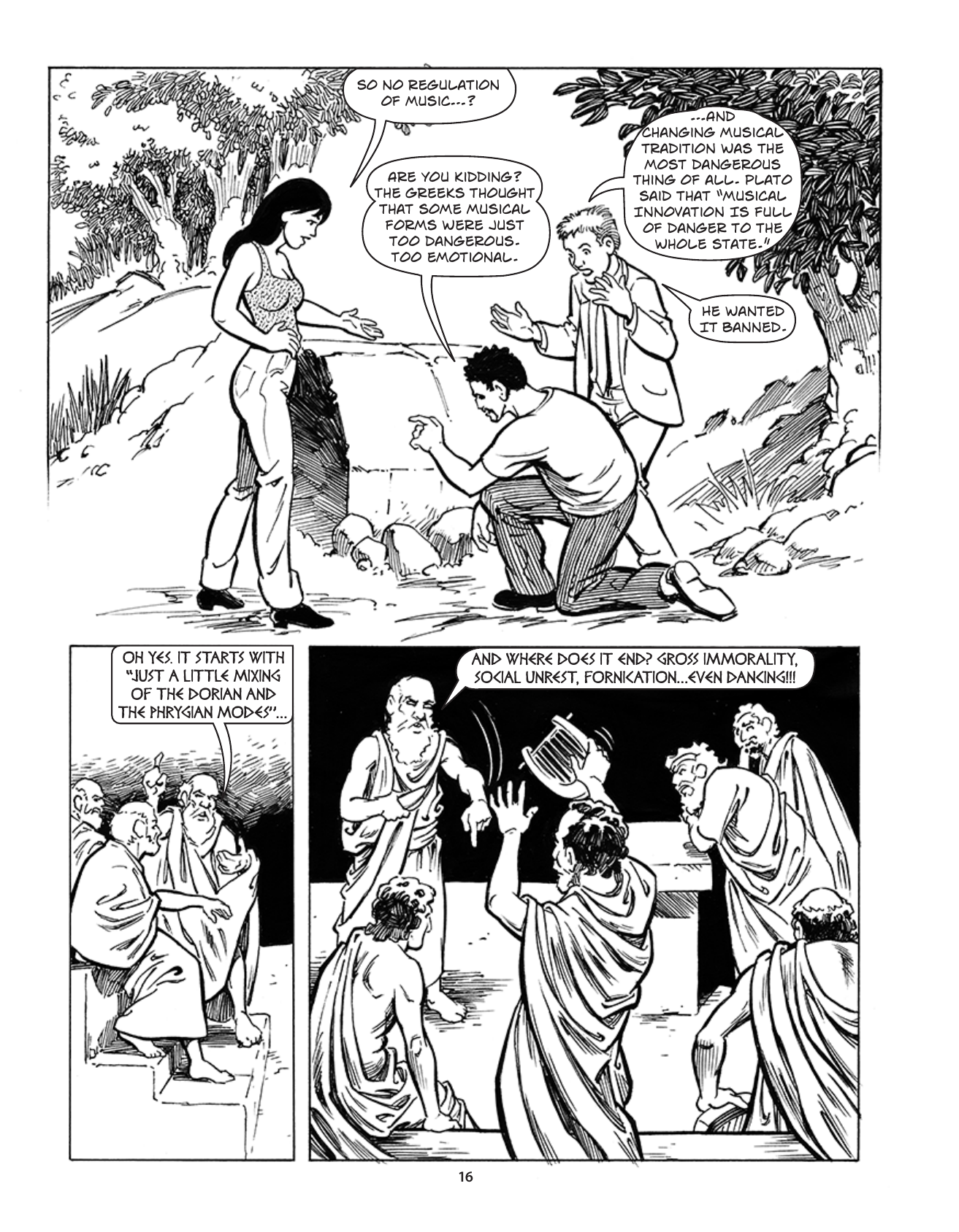 Theft! A History of Music, page 19. Theft! A History of Music by James Boyle and Jennifer Jenkins, CC BY-NC-SA. Duke Center for the Study of the Public Domain. https://cspd.law.duke.edu/musiccomic/download/