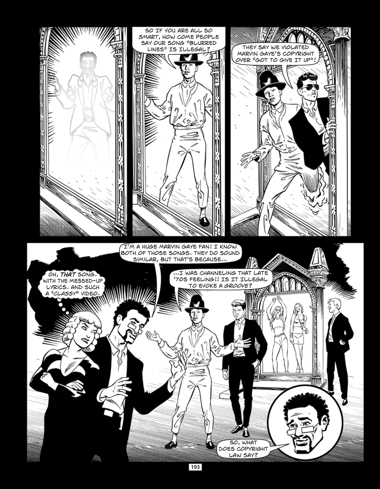 Theft! A History of Music, page 196. Theft! A History of Music by James Boyle and Jennifer Jenkins, CC BY-NC-SA. Duke Center for the Study of the Public Domain. https://cspd.law.duke.edu/musiccomic/download/