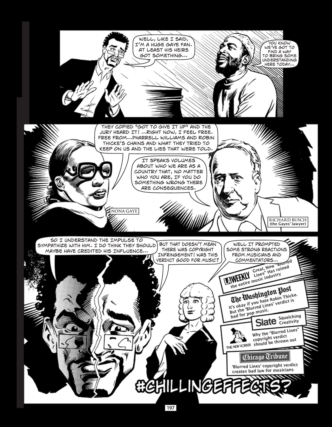 Theft! A History of Music, page 200. Theft! A History of Music by James Boyle and Jennifer Jenkins, CC BY-NC-SA. Duke Center for the Study of the Public Domain. https://cspd.law.duke.edu/musiccomic/download/