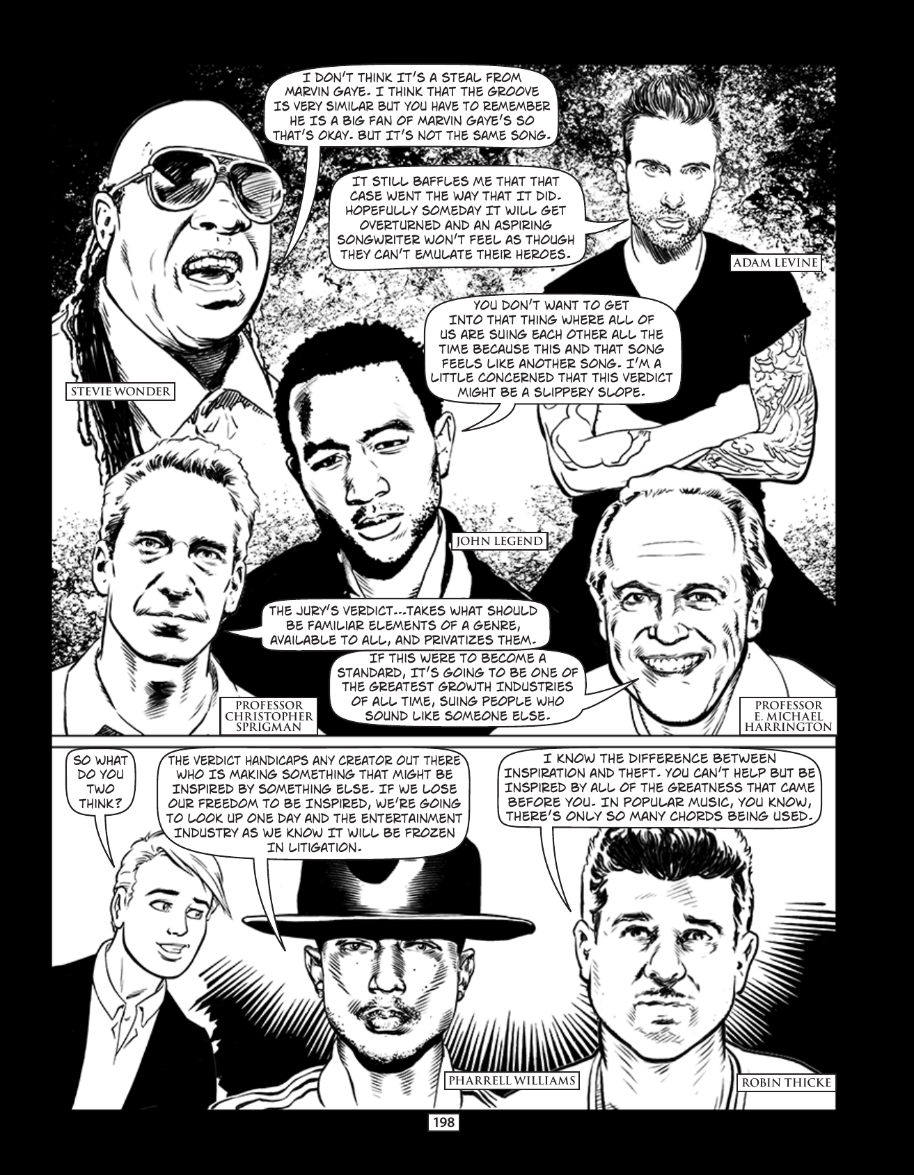 Theft! A History of Music, page 201. Theft! A History of Music by James Boyle and Jennifer Jenkins, CC BY-NC-SA. Duke Center for the Study of the Public Domain. https://cspd.law.duke.edu/musiccomic/download/
