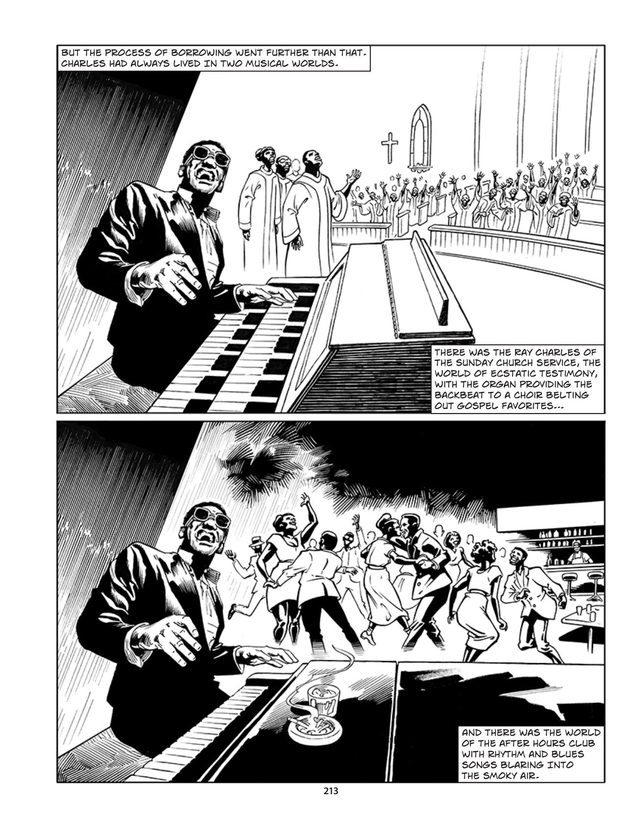 Theft! A History of Music, page 216. Theft! A History of Music by James Boyle and Jennifer Jenkins, CC BY-NC-SA. Duke Center for the Study of the Public Domain. https://cspd.law.duke.edu/musiccomic/download/