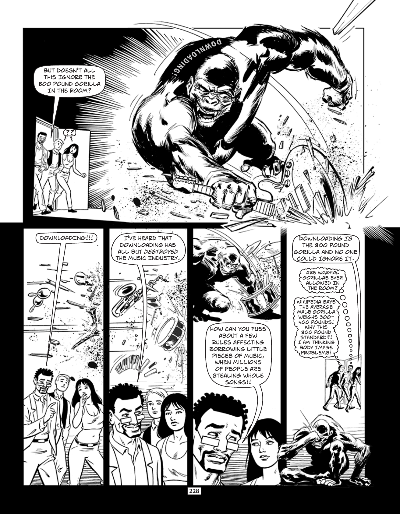 Theft! A History of Music, page 231. Theft! A History of Music by James Boyle and Jennifer Jenkins, CC BY-NC-SA. Duke Center for the Study of the Public Domain. https://cspd.law.duke.edu/musiccomic/download/
