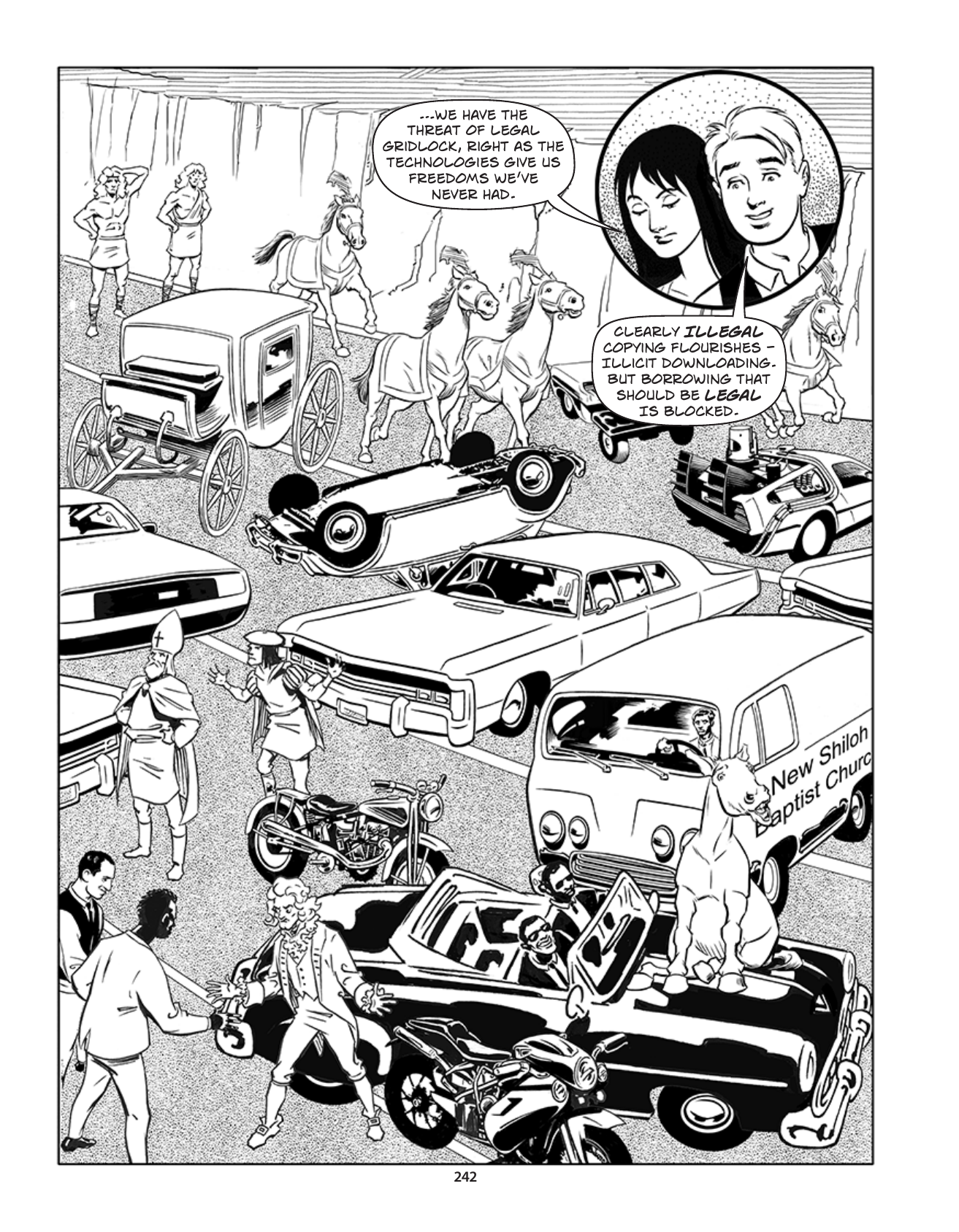 Theft! A History of Music, page 245. Theft! A History of Music by James Boyle and Jennifer Jenkins, CC BY-NC-SA. Duke Center for the Study of the Public Domain. https://cspd.law.duke.edu/musiccomic/download/