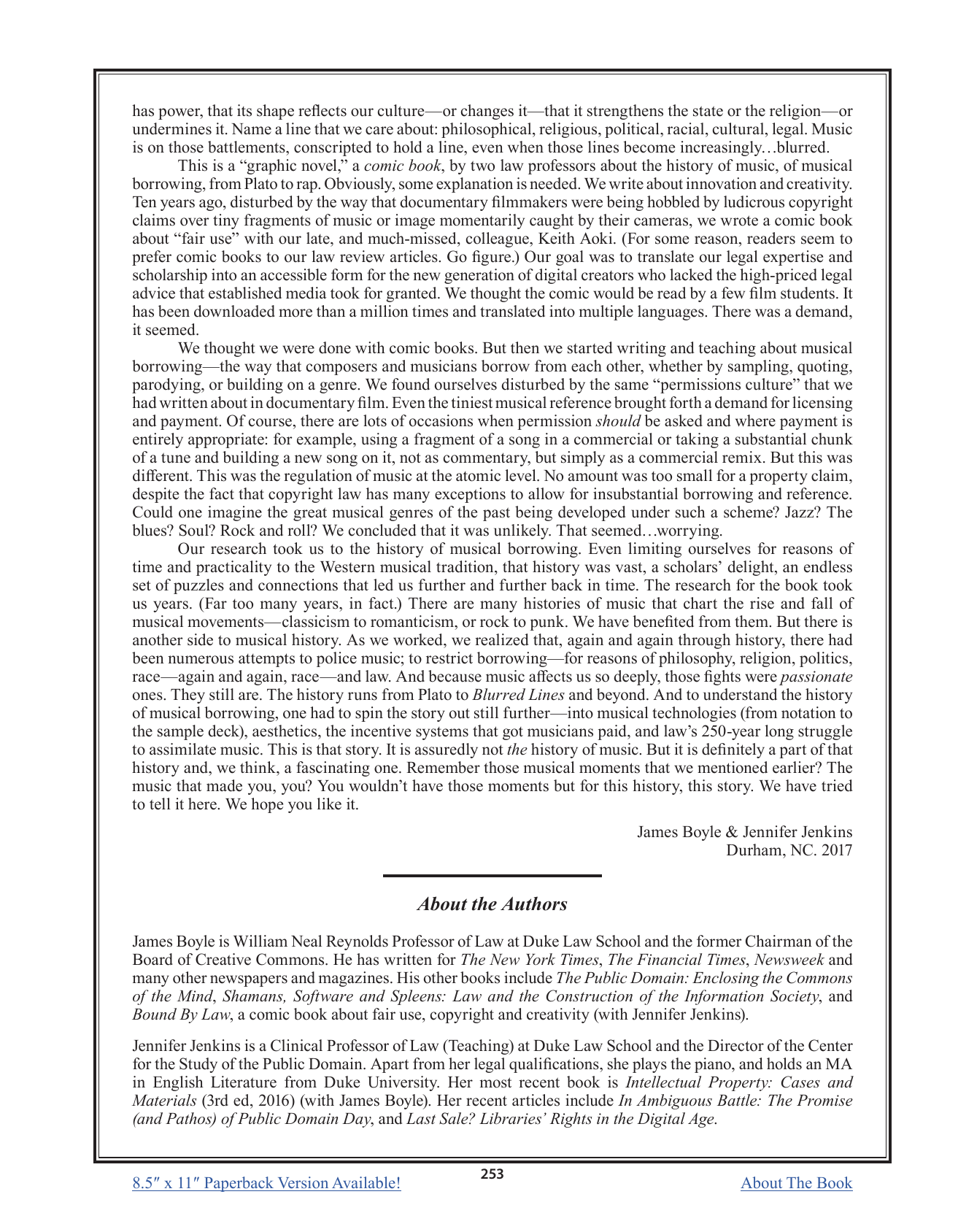 Theft! A History of Music, page 256. Theft! A History of Music by James Boyle and Jennifer Jenkins, CC BY-NC-SA. Duke Center for the Study of the Public Domain. https://cspd.law.duke.edu/musiccomic/download/