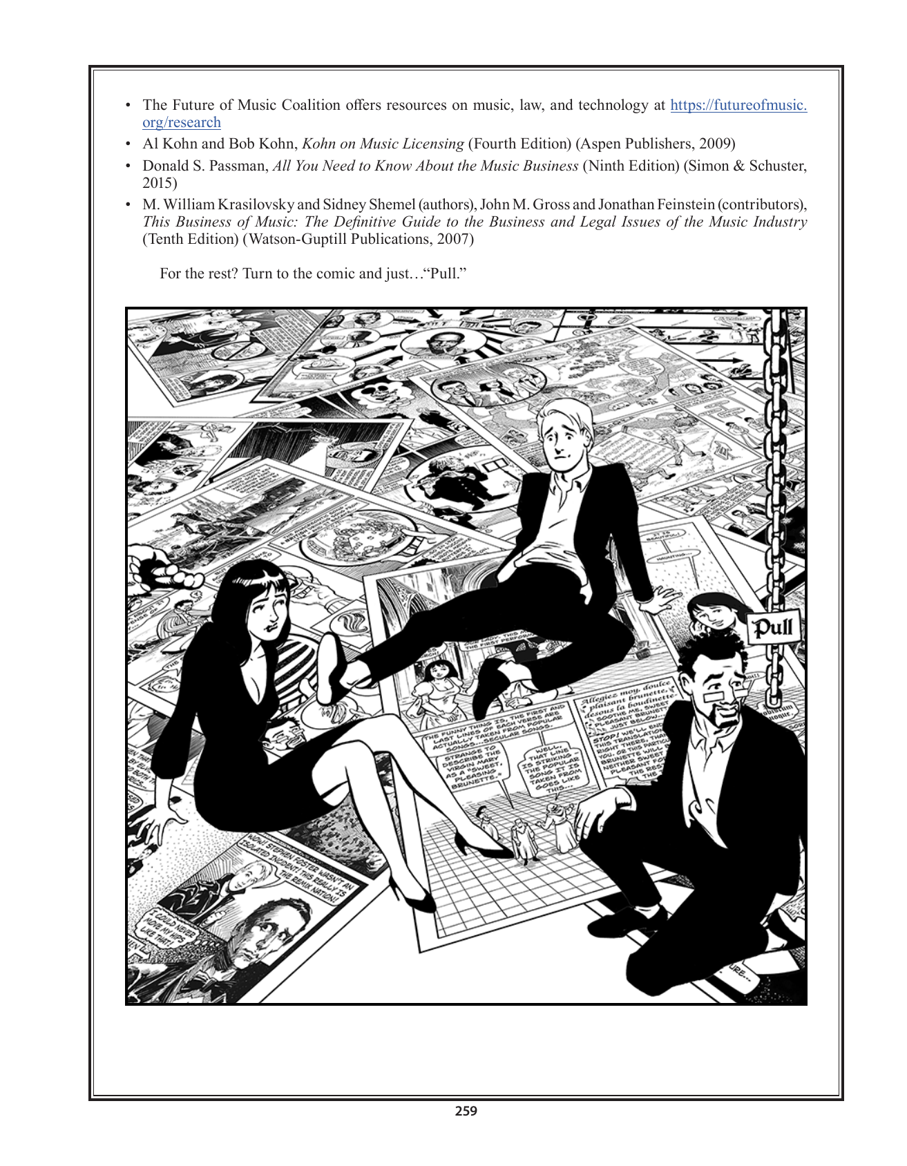 Theft! A History of Music, page 262. Theft! A History of Music by James Boyle and Jennifer Jenkins, CC BY-NC-SA. Duke Center for the Study of the Public Domain. https://cspd.law.duke.edu/musiccomic/download/
