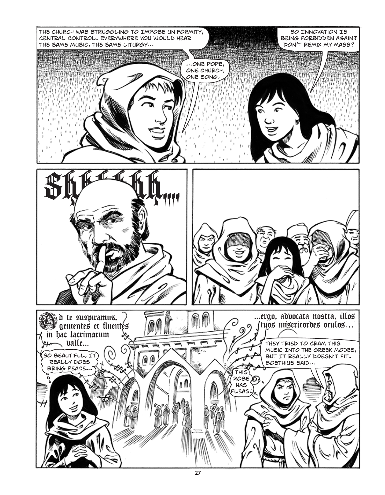 Theft! A History of Music, page 30. Theft! A History of Music by James Boyle and Jennifer Jenkins, CC BY-NC-SA. Duke Center for the Study of the Public Domain. https://cspd.law.duke.edu/musiccomic/download/