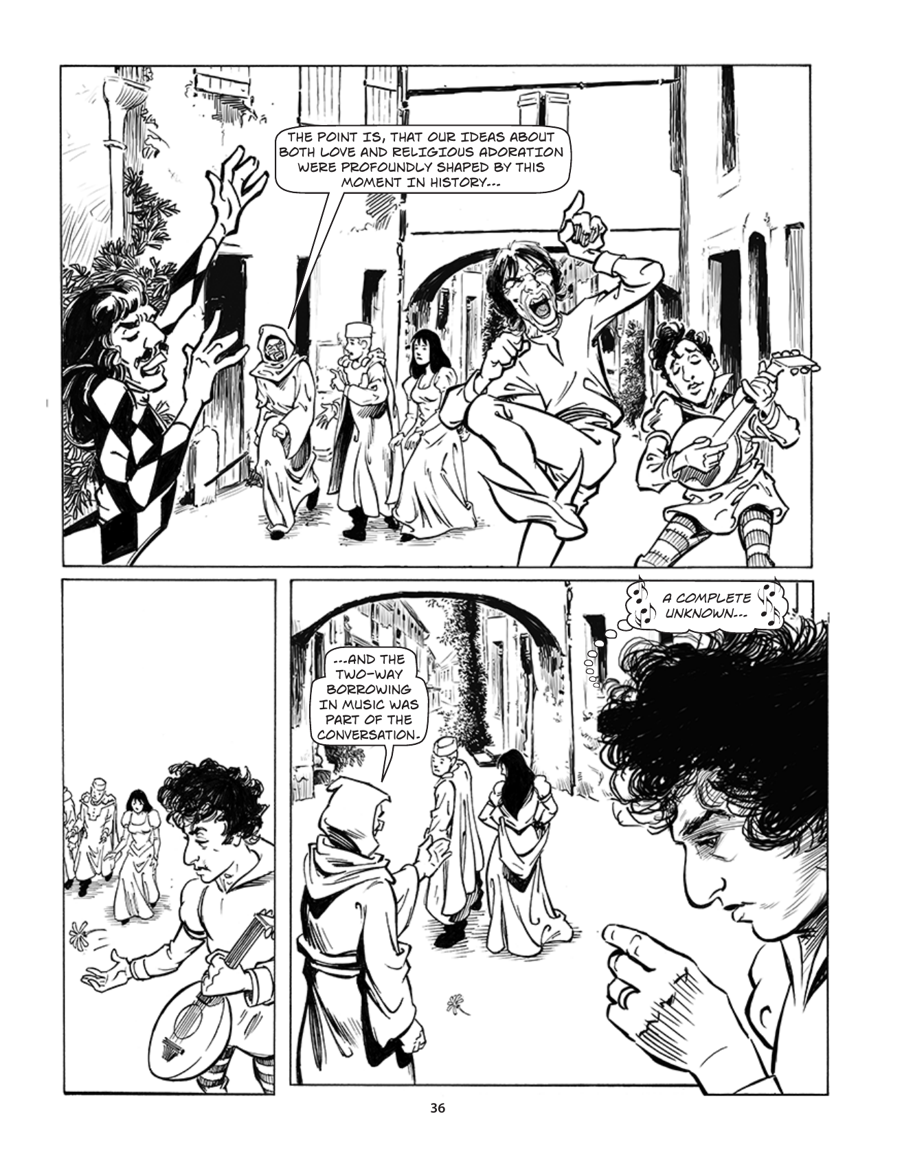 Theft! A History of Music, page 39. Theft! A History of Music by James Boyle and Jennifer Jenkins, CC BY-NC-SA. Duke Center for the Study of the Public Domain. https://cspd.law.duke.edu/musiccomic/download/