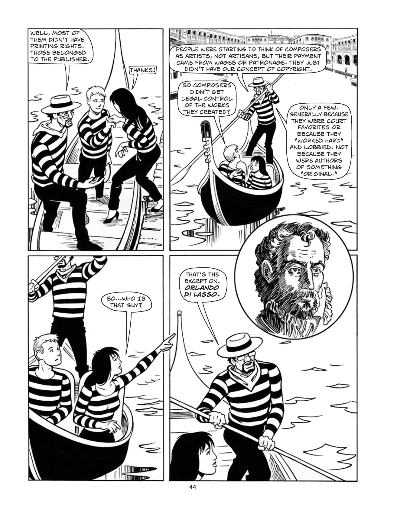 Theft! A History of Music, page 47. Theft! A History of Music by James Boyle and Jennifer Jenkins, CC BY-NC-SA. Duke Center for the Study of the Public Domain. https://cspd.law.duke.edu/musiccomic/download/