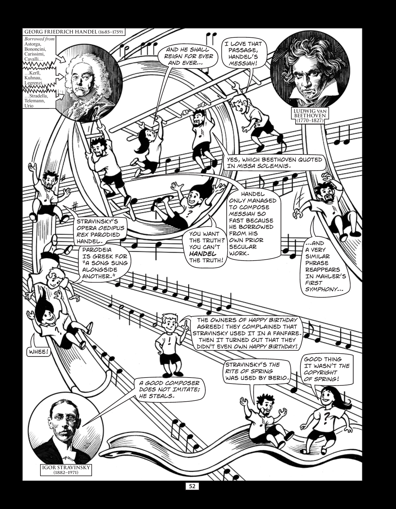 Theft! A History of Music, page 55. Theft! A History of Music by James Boyle and Jennifer Jenkins, CC BY-NC-SA. Duke Center for the Study of the Public Domain. https://cspd.law.duke.edu/musiccomic/download/