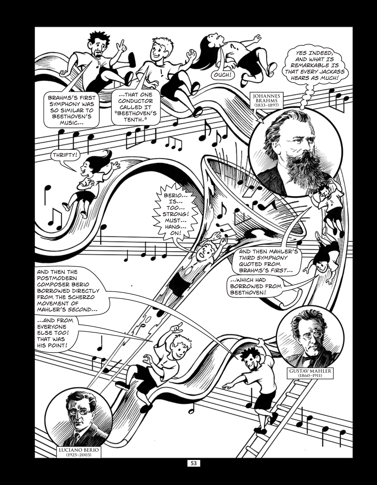 Theft! A History of Music, page 56. Theft! A History of Music by James Boyle and Jennifer Jenkins, CC BY-NC-SA. Duke Center for the Study of the Public Domain. https://cspd.law.duke.edu/musiccomic/download/