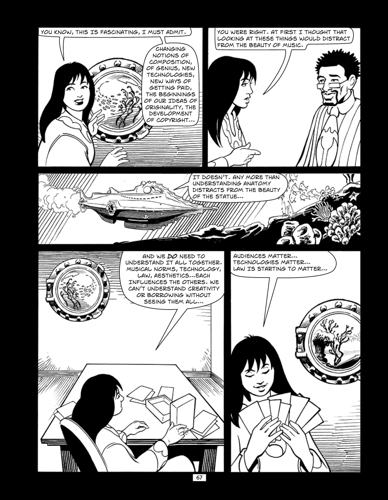 Theft! A History of Music, page 70. Theft! A History of Music by James Boyle and Jennifer Jenkins, CC BY-NC-SA. Duke Center for the Study of the Public Domain. https://cspd.law.duke.edu/musiccomic/download/