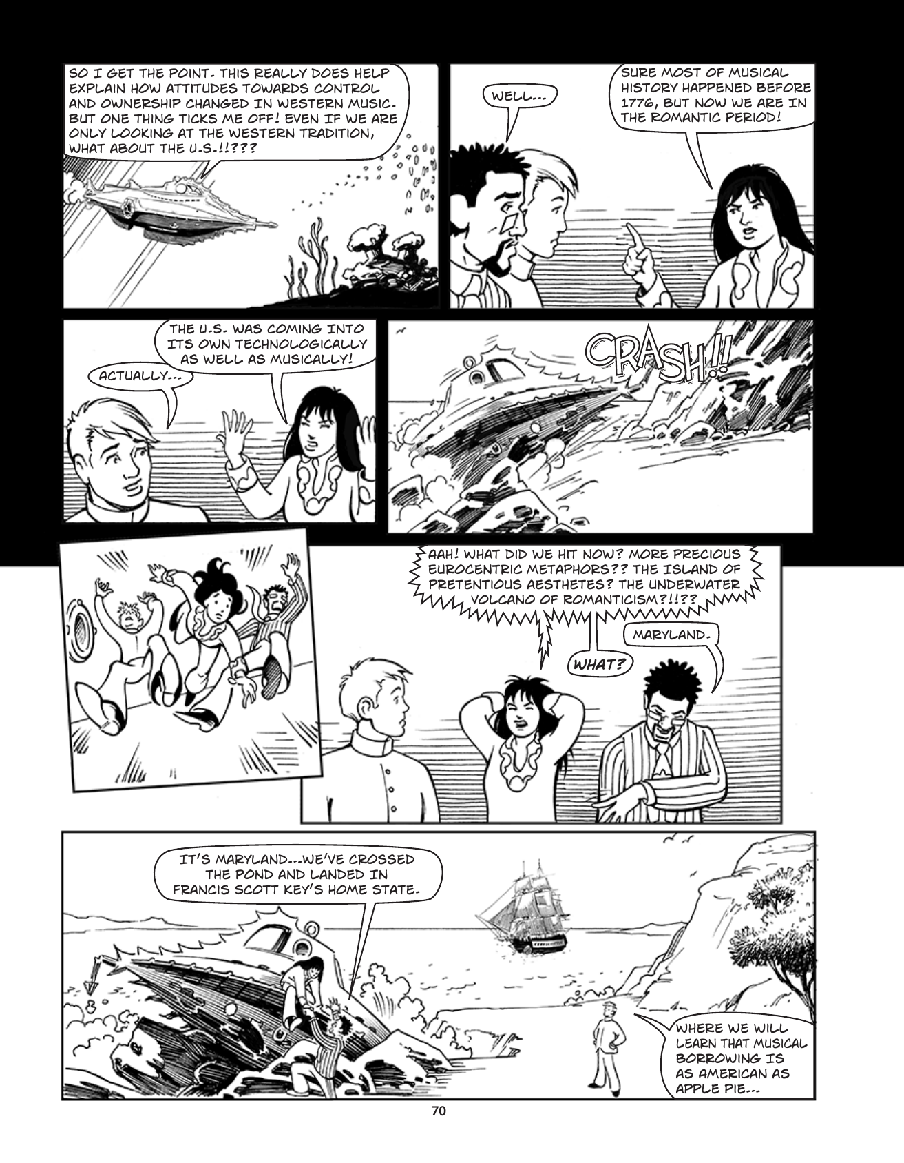 Theft! A History of Music, page 73. Theft! A History of Music by James Boyle and Jennifer Jenkins, CC BY-NC-SA. Duke Center for the Study of the Public Domain. https://cspd.law.duke.edu/musiccomic/download/