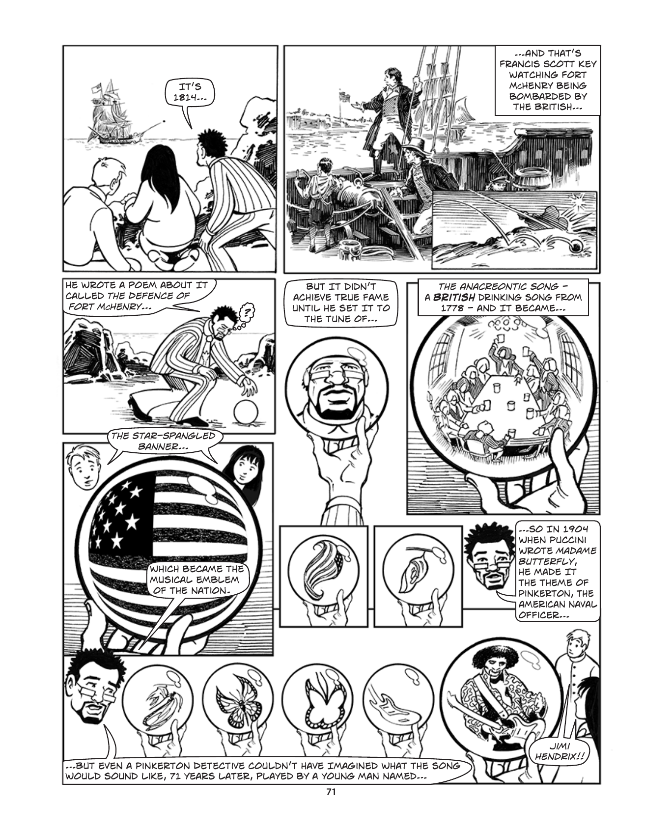 Theft! A History of Music, page 74. Theft! A History of Music by James Boyle and Jennifer Jenkins, CC BY-NC-SA. Duke Center for the Study of the Public Domain. https://cspd.law.duke.edu/musiccomic/download/