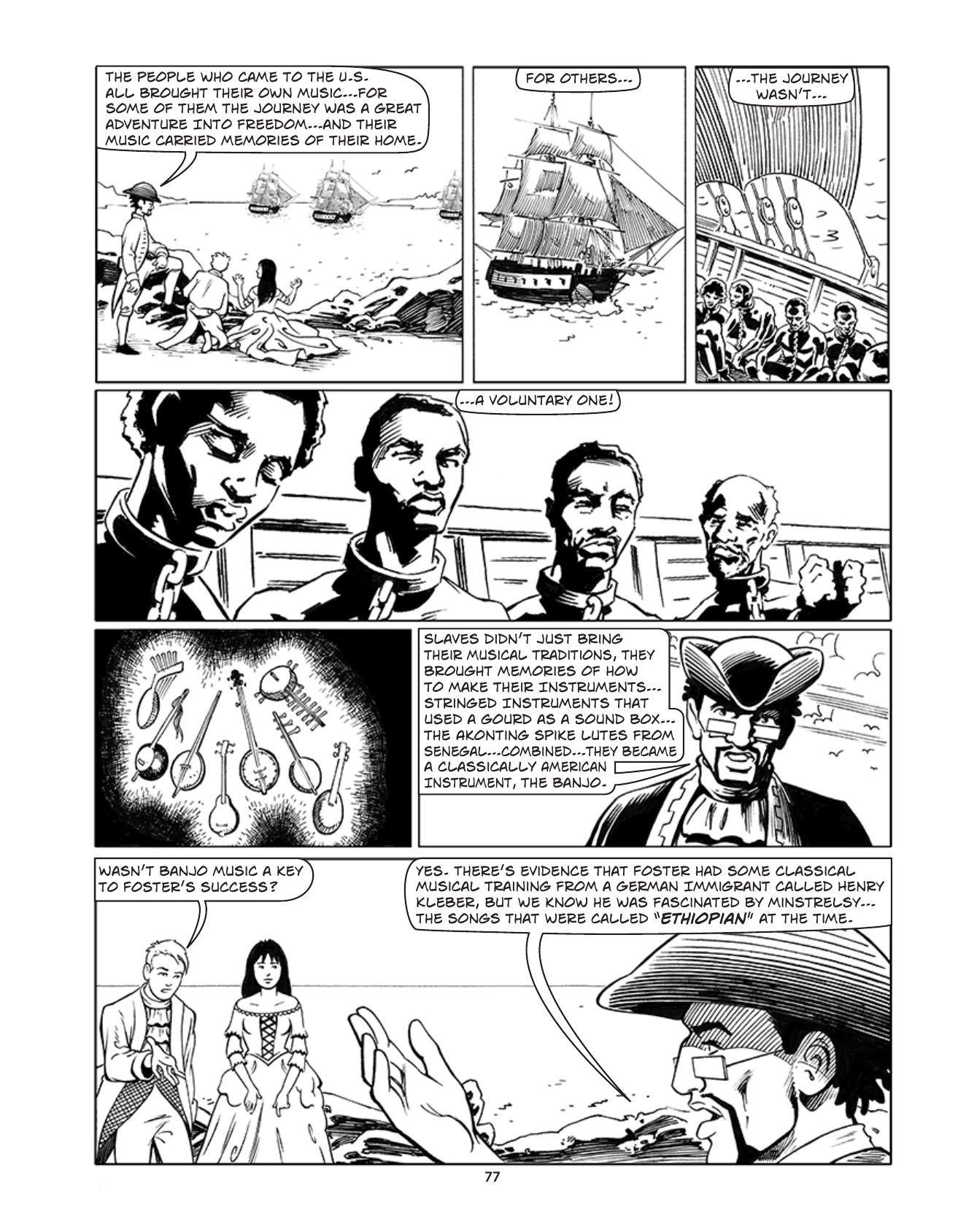 Theft! A History of Music, page 80. Theft! A History of Music by James Boyle and Jennifer Jenkins, CC BY-NC-SA. Duke Center for the Study of the Public Domain. https://cspd.law.duke.edu/musiccomic/download/