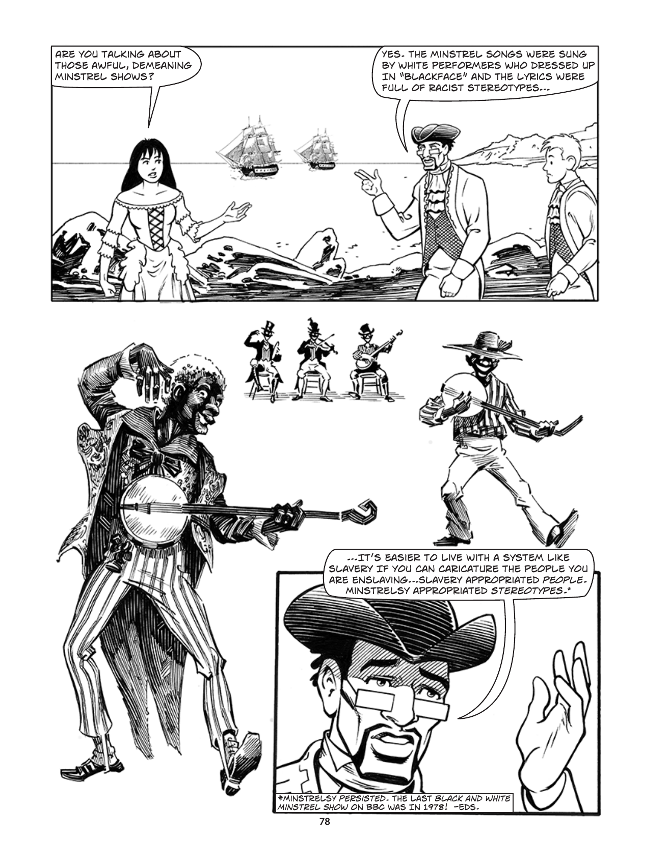 Theft! A History of Music, page 81. Theft! A History of Music by James Boyle and Jennifer Jenkins, CC BY-NC-SA. Duke Center for the Study of the Public Domain. https://cspd.law.duke.edu/musiccomic/download/