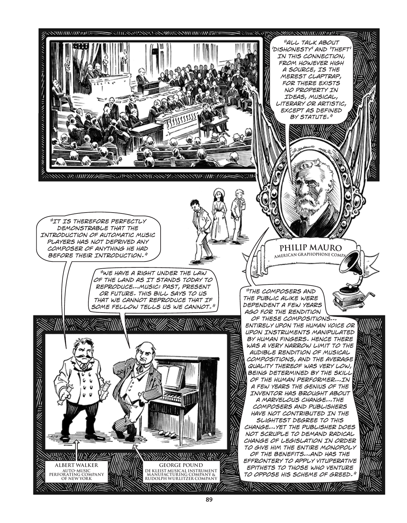 Theft! A History of Music, page 92. Theft! A History of Music by James Boyle and Jennifer Jenkins, CC BY-NC-SA. Duke Center for the Study of the Public Domain. https://cspd.law.duke.edu/musiccomic/download/