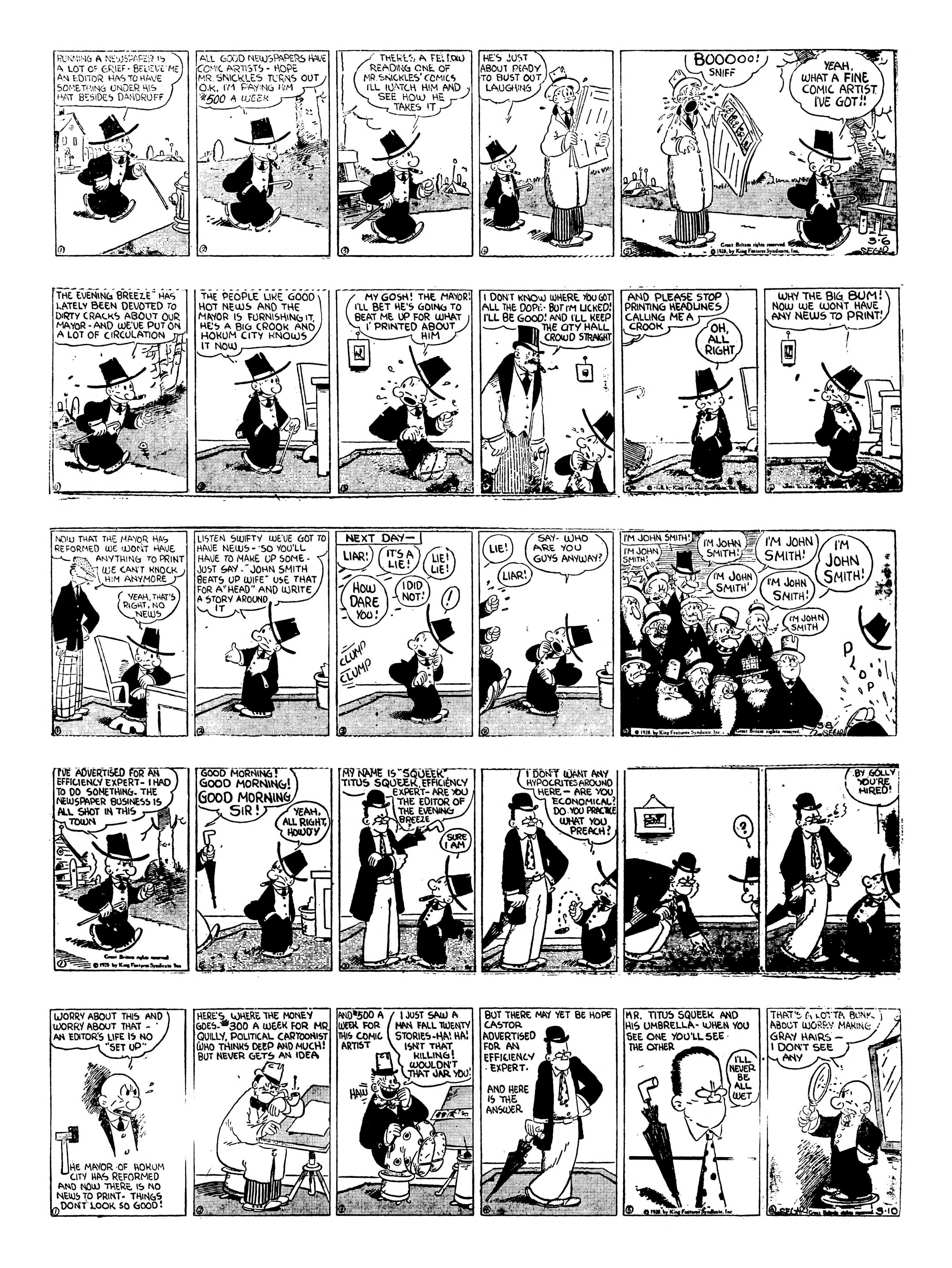 Thimble Theatre dailies (1919–) — part 1 p12