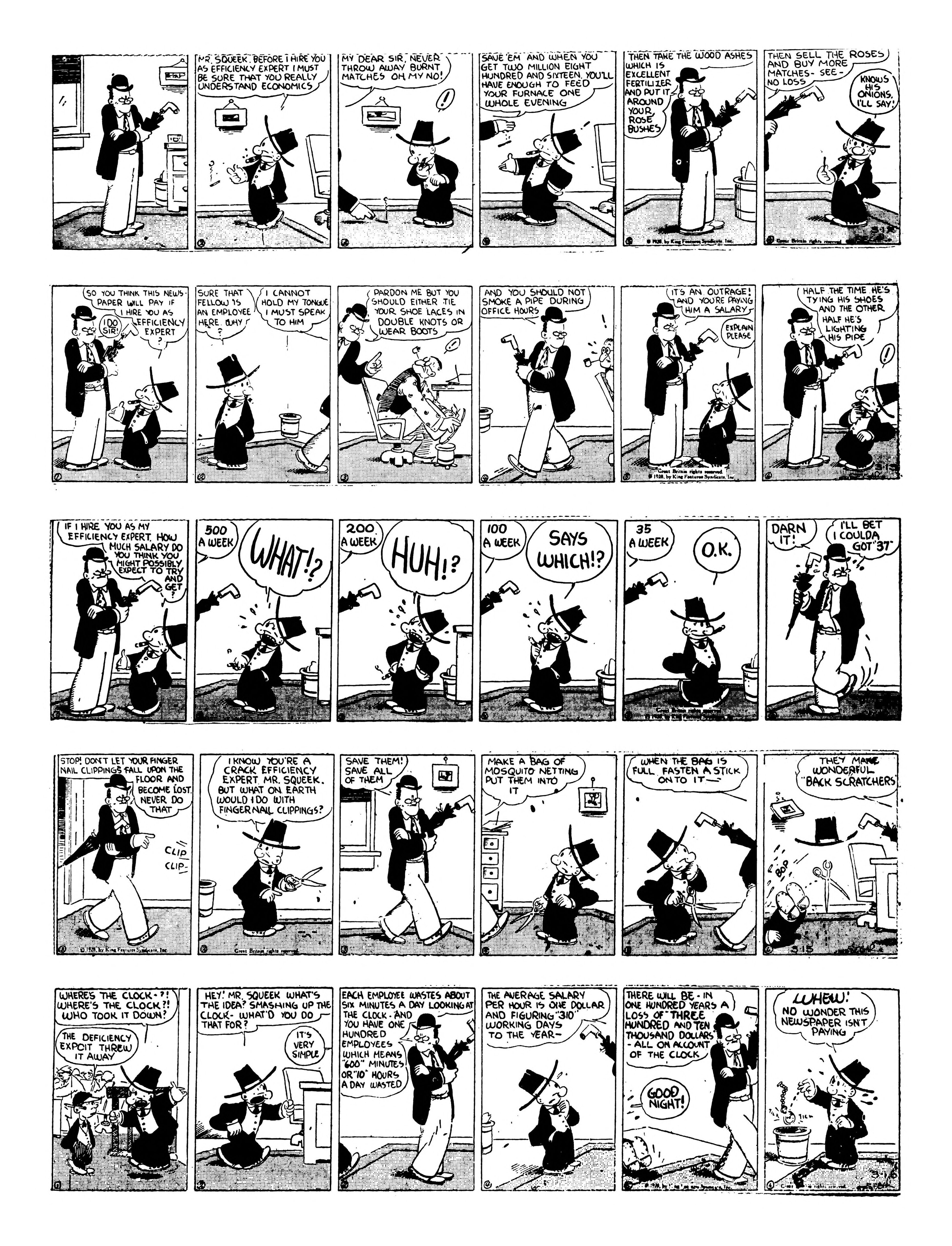 Thimble Theatre dailies (1919–) — part 1 p13