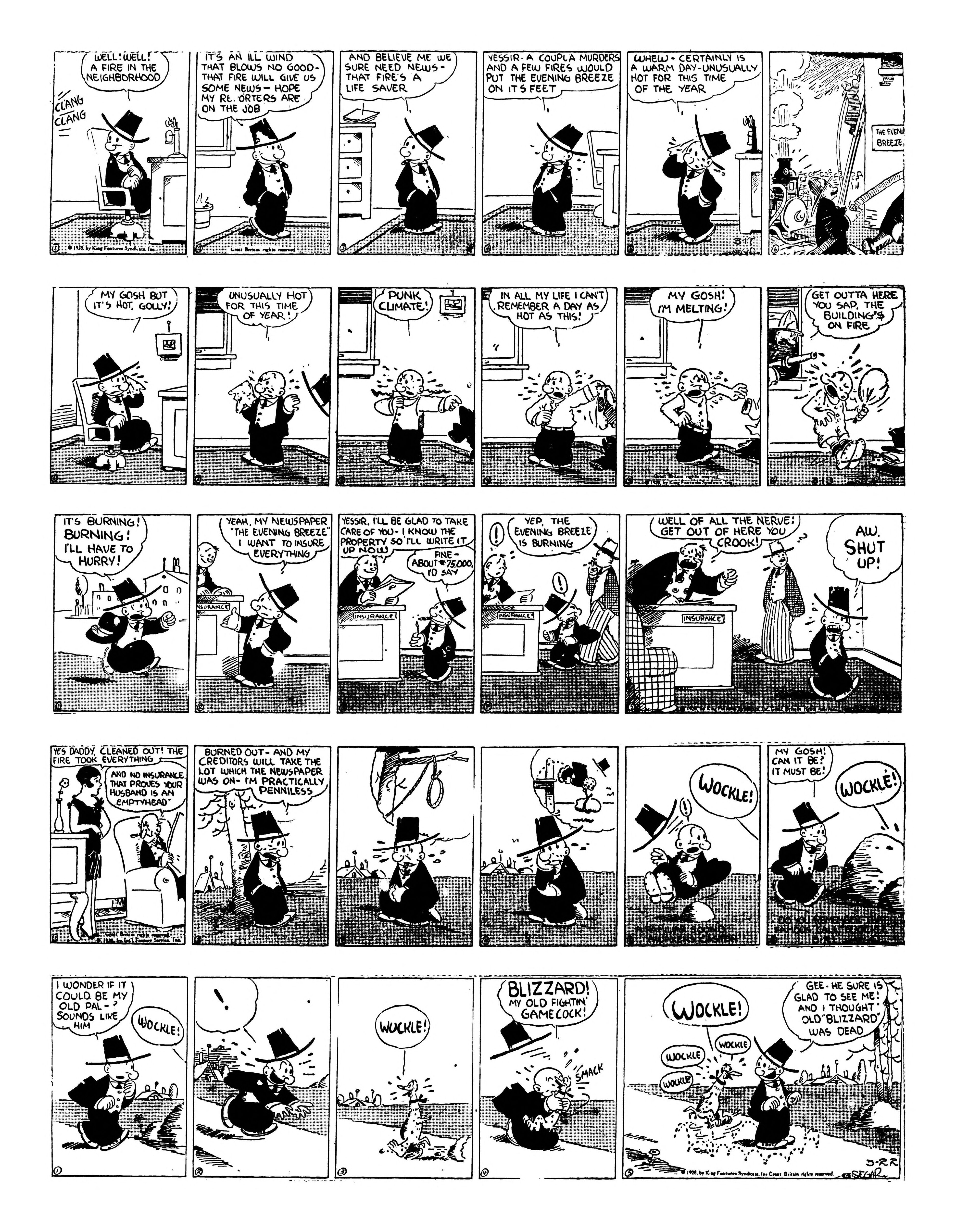 Thimble Theatre dailies (1919–) — part 1 p14