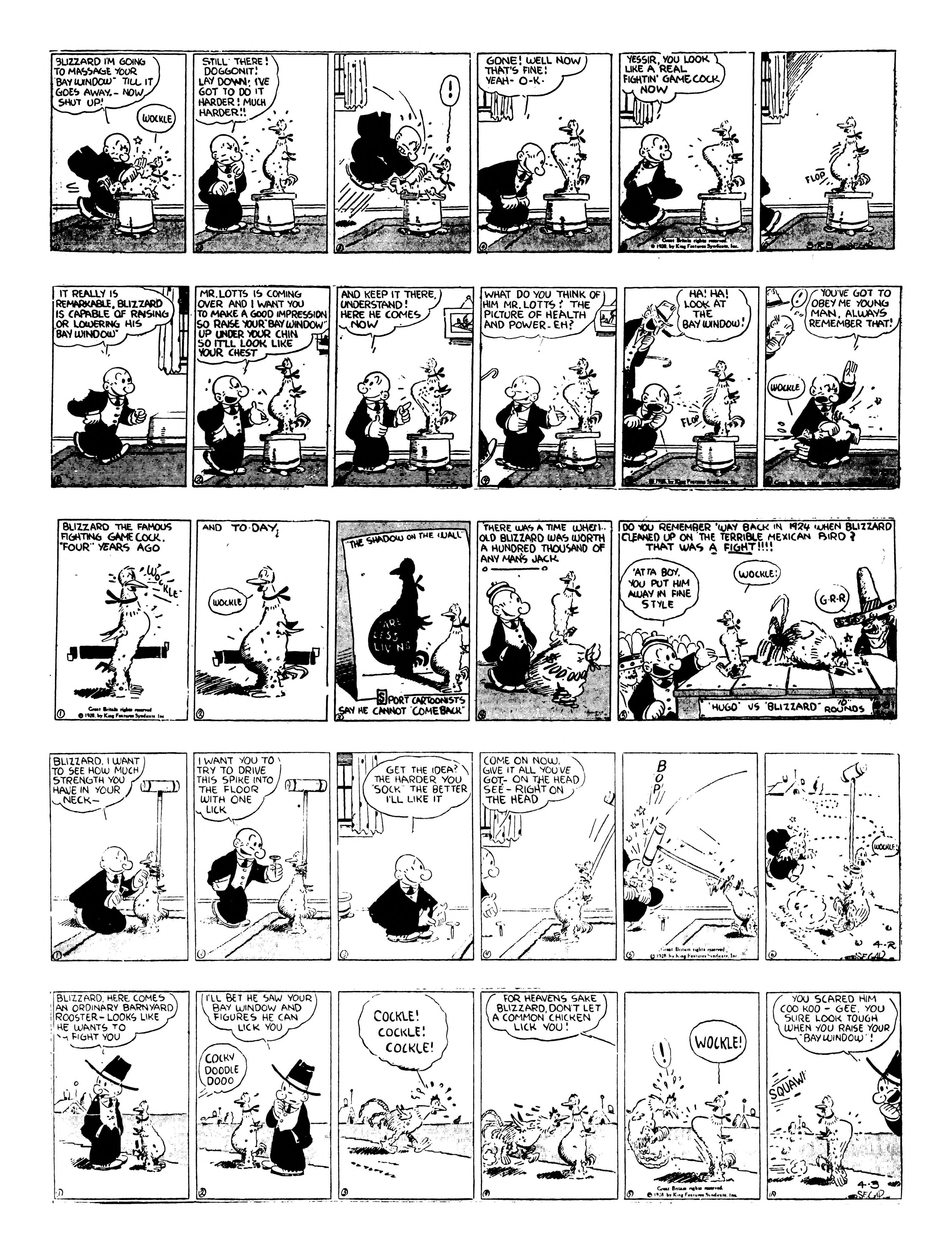 Thimble Theatre dailies (1919–) — part 1 p16